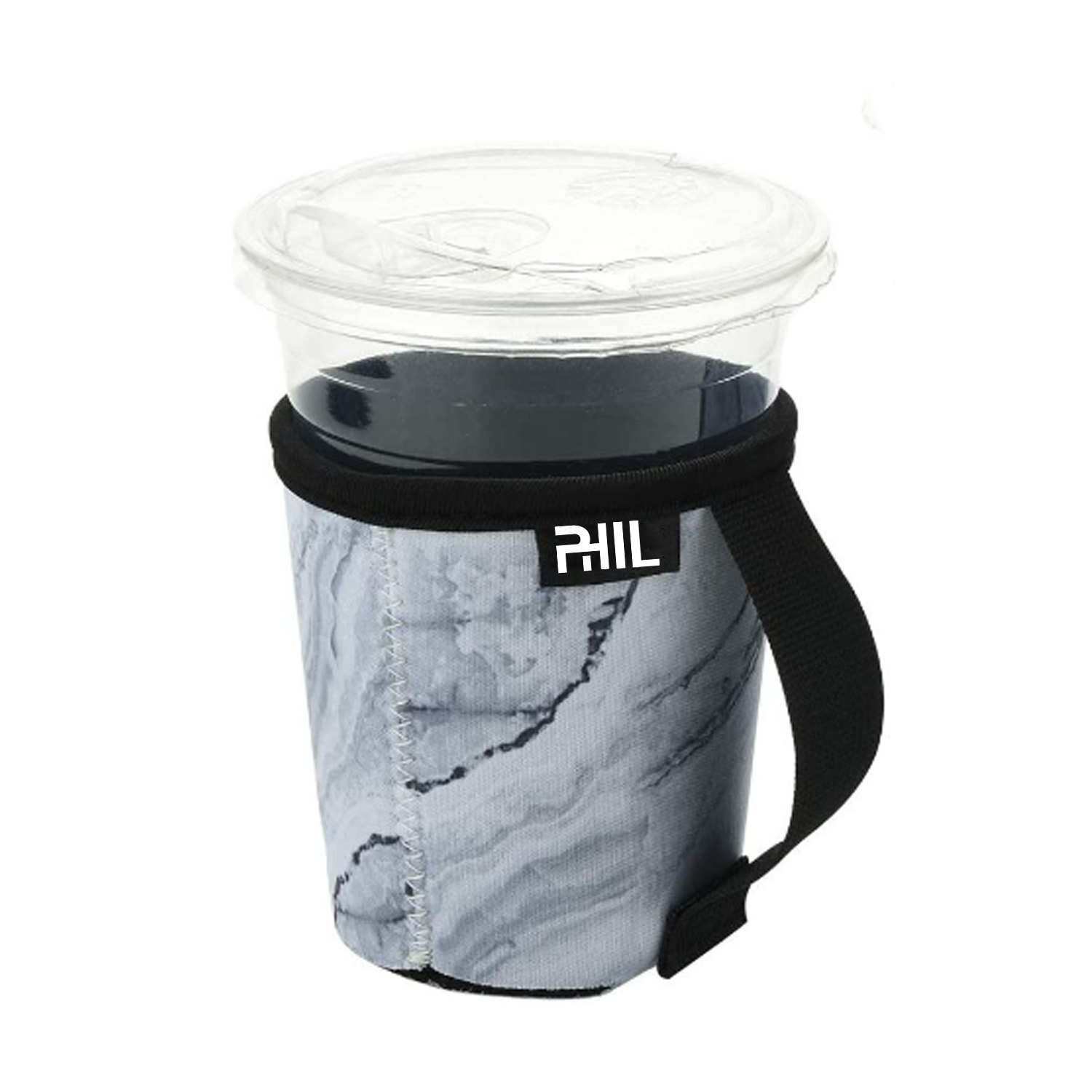 12 Oz. Neoprene Sublimated Can Cooler W/ Strap Handle