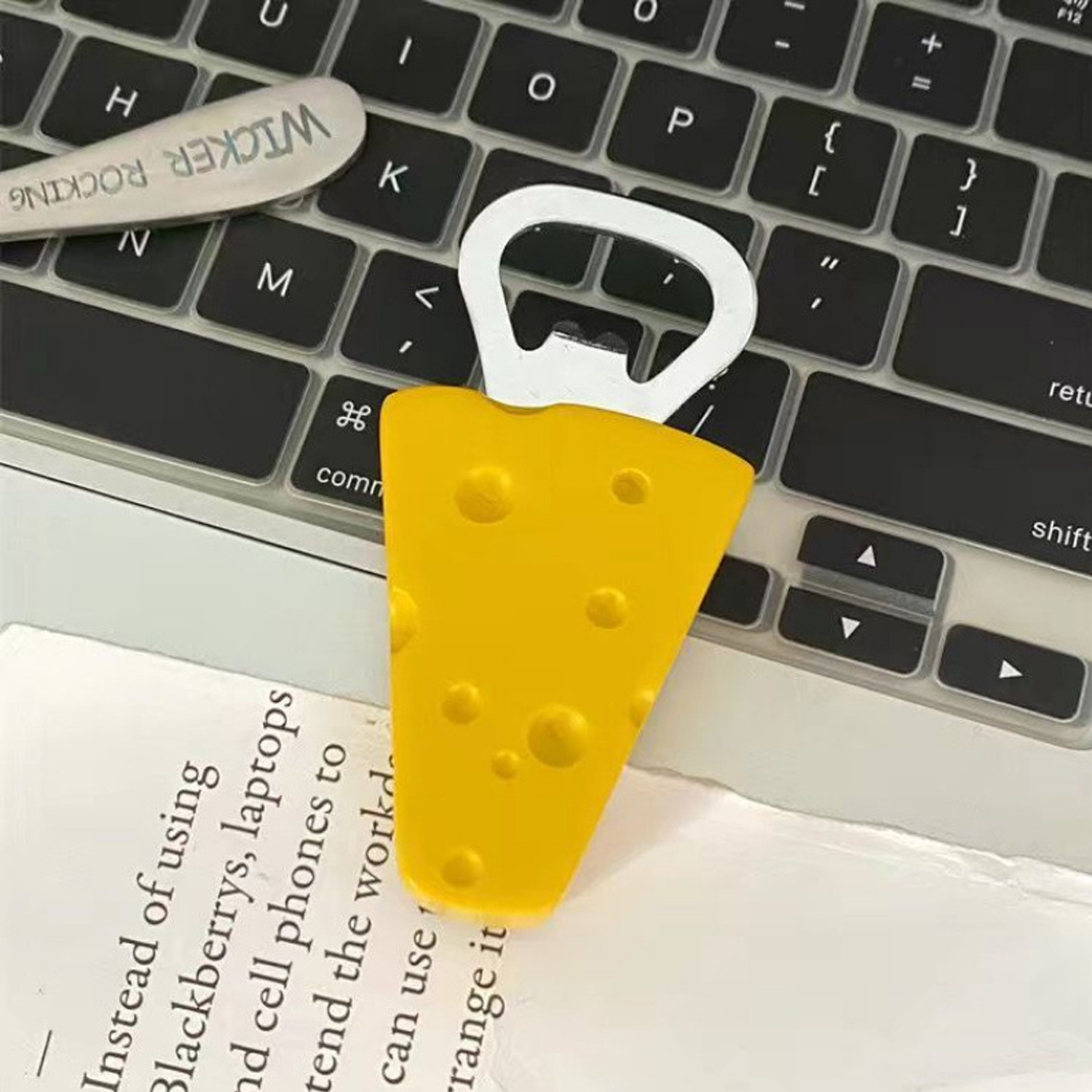 Magnetic Beer Opener Kawaii Candied Haws Cheese Fridge Decor - Image 5