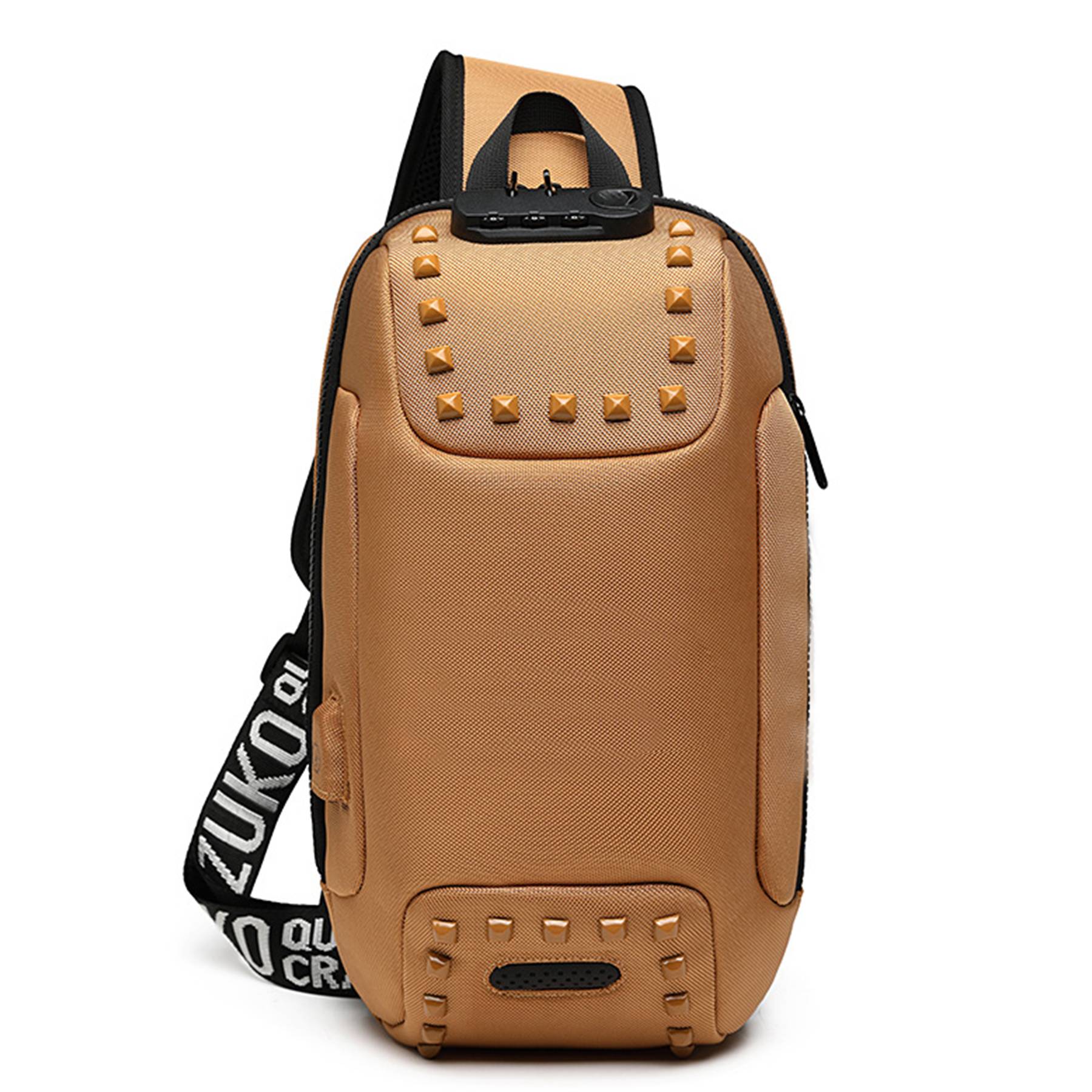 Oxford Men Sling Backpack Anti Theft Crossbody Shoulder Bag - Image 6