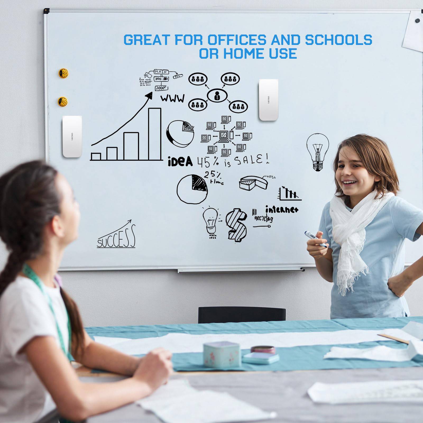 Magnetic Whiteboard Eraser School Supplies - Image 6