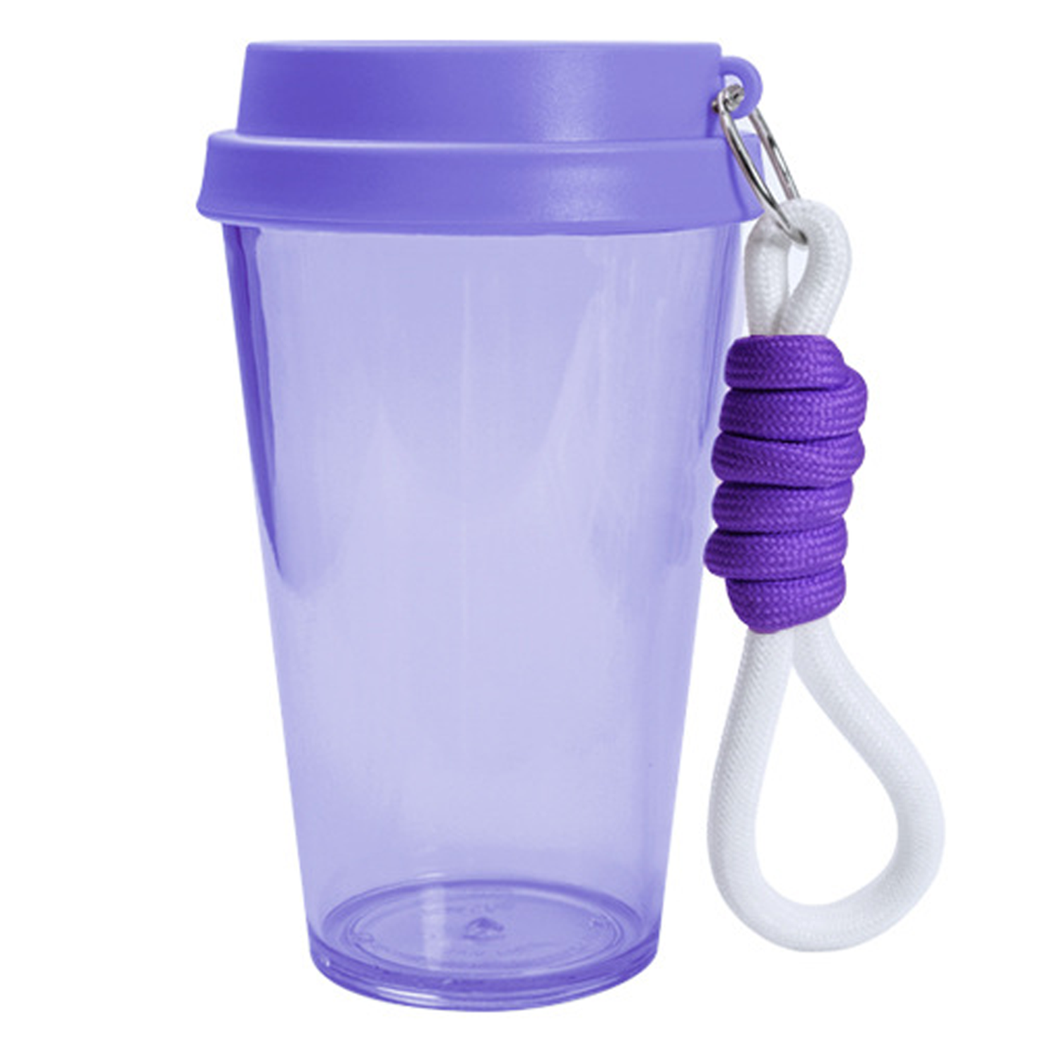 17oz BPA Free Plastic Sports Water Bottle w/ Strap - Image 4
