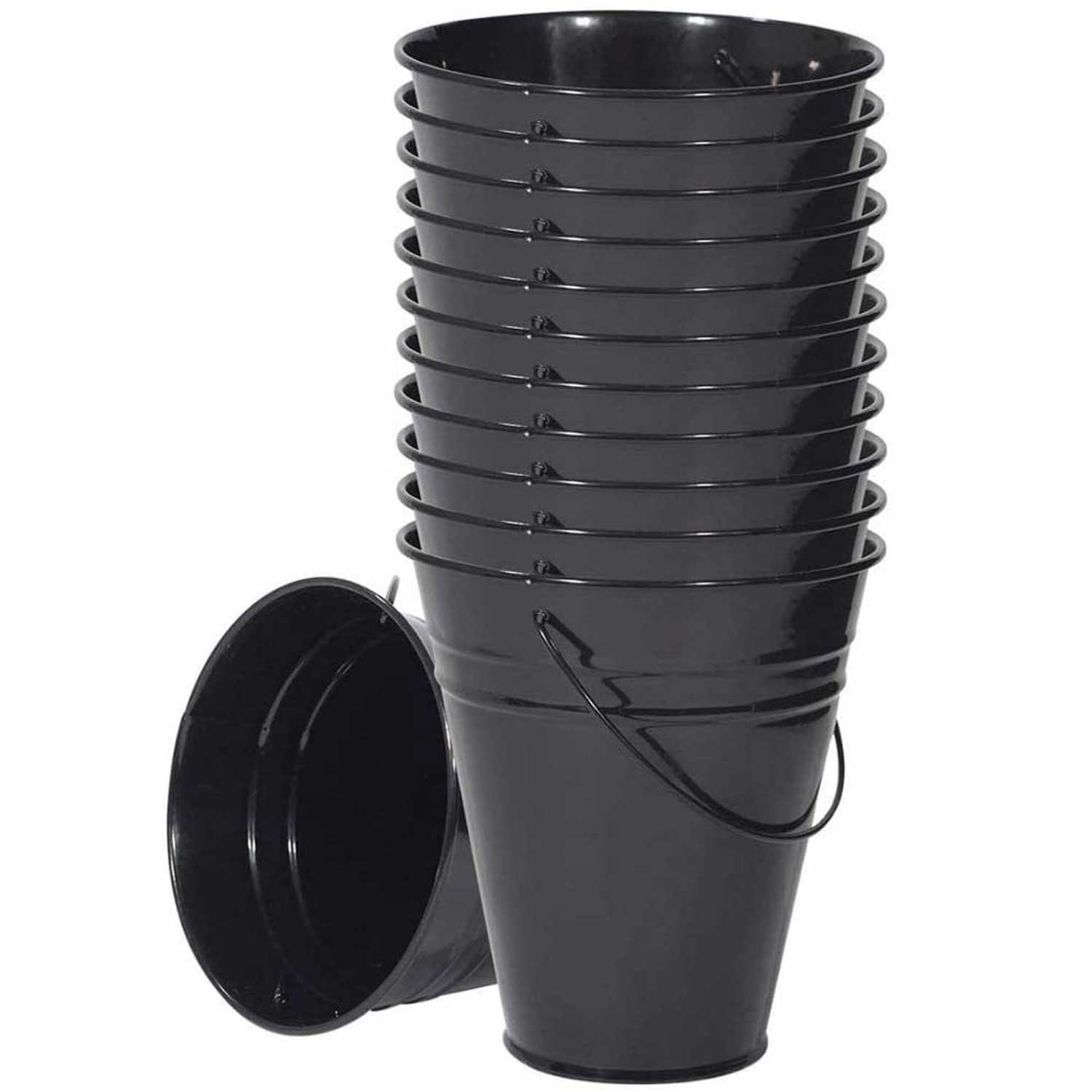 Candy-Colored Metal Pail - Rustproof Garden Utility Bucket - Image 4