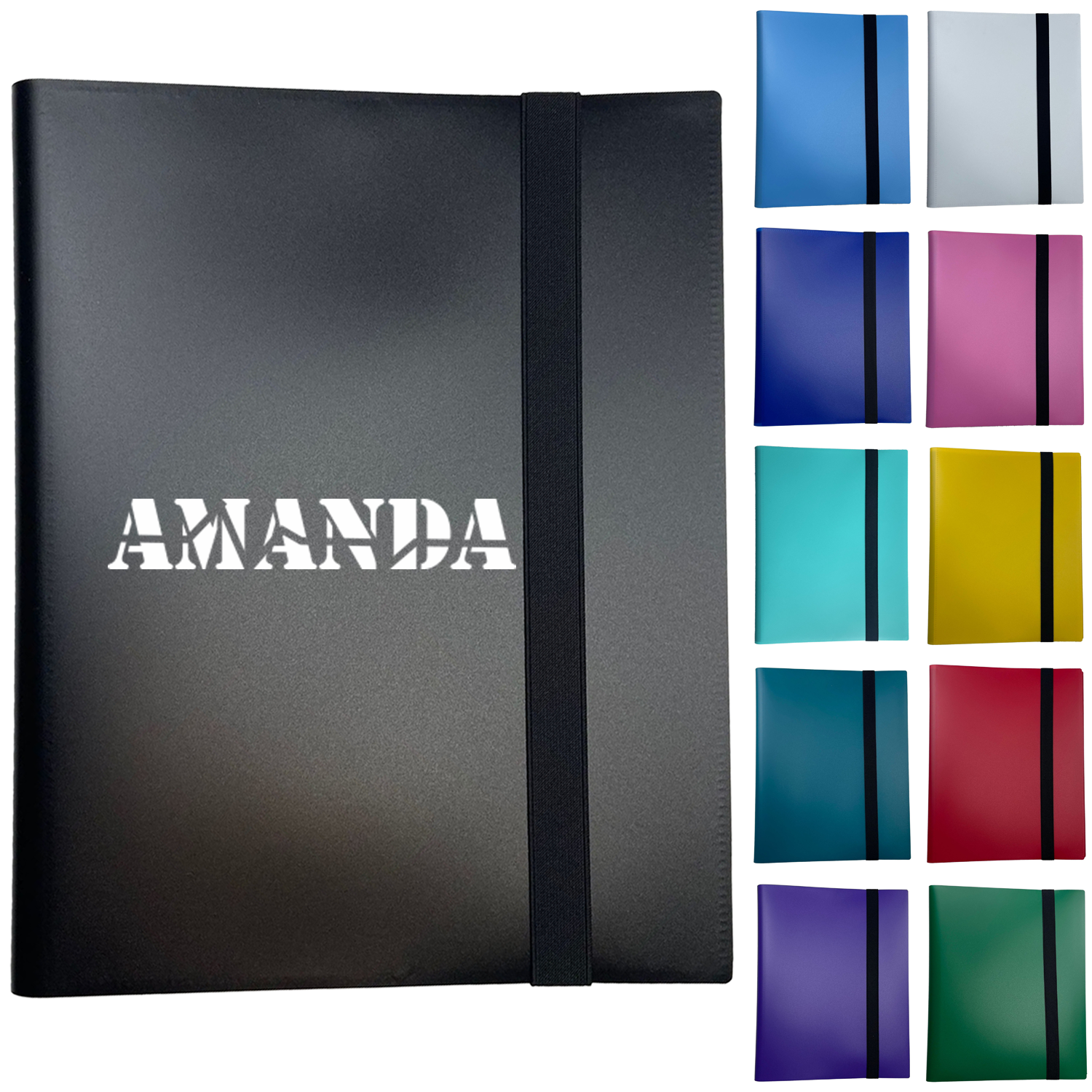 9 Pocket Binder Album w/ Strap for 360 Trading Storage