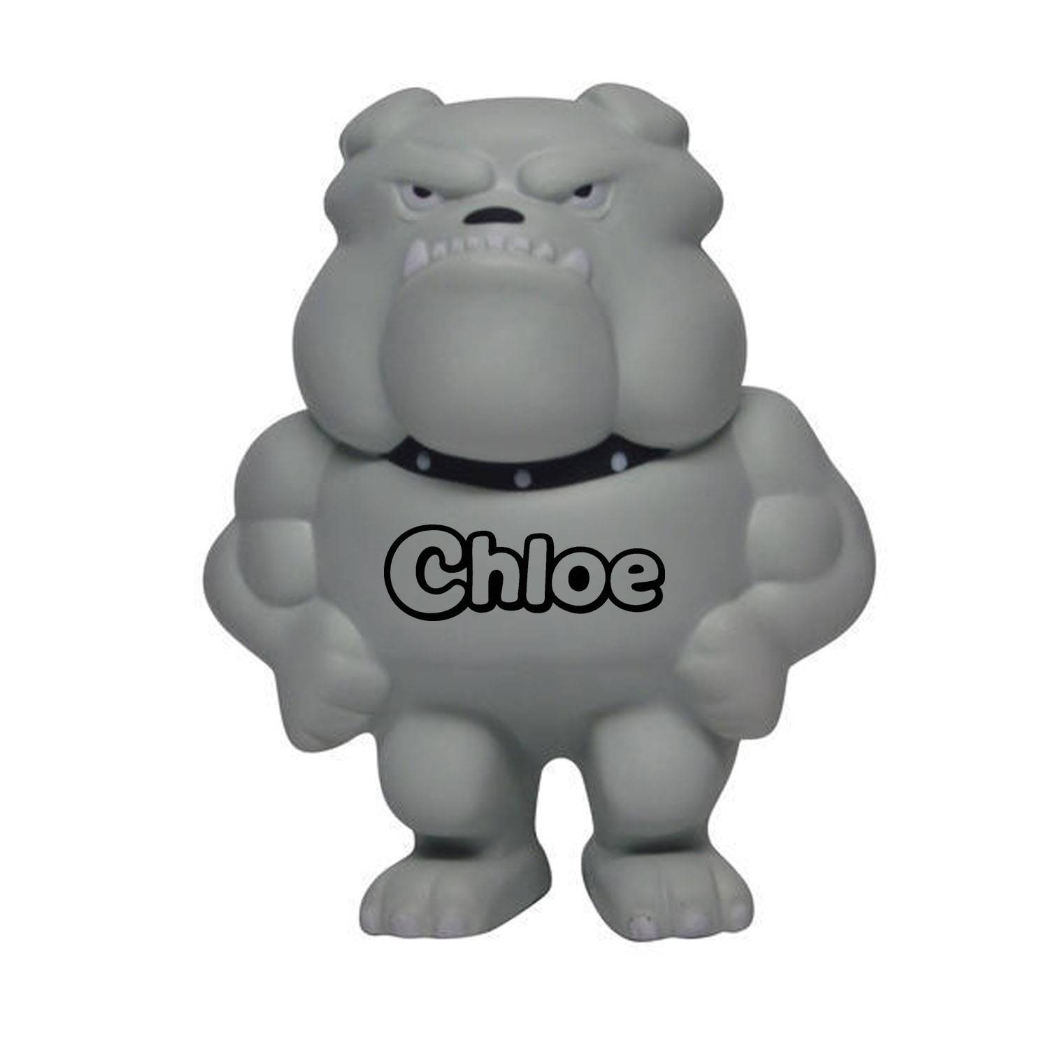 PU Foam High-Rebound Bulldog Mascot Stress Reliever