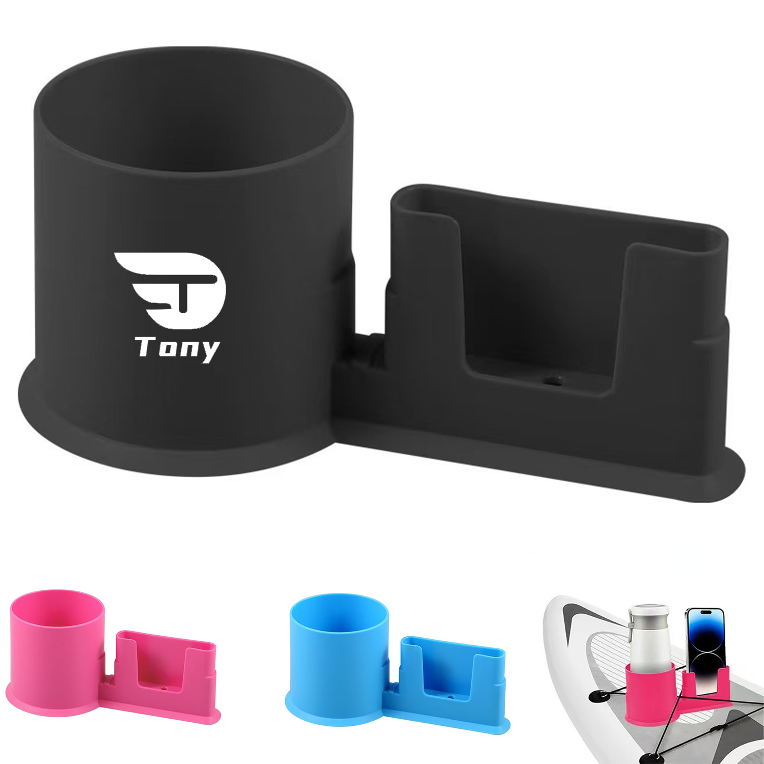 Paddle Board PVC Drink Phone Holder