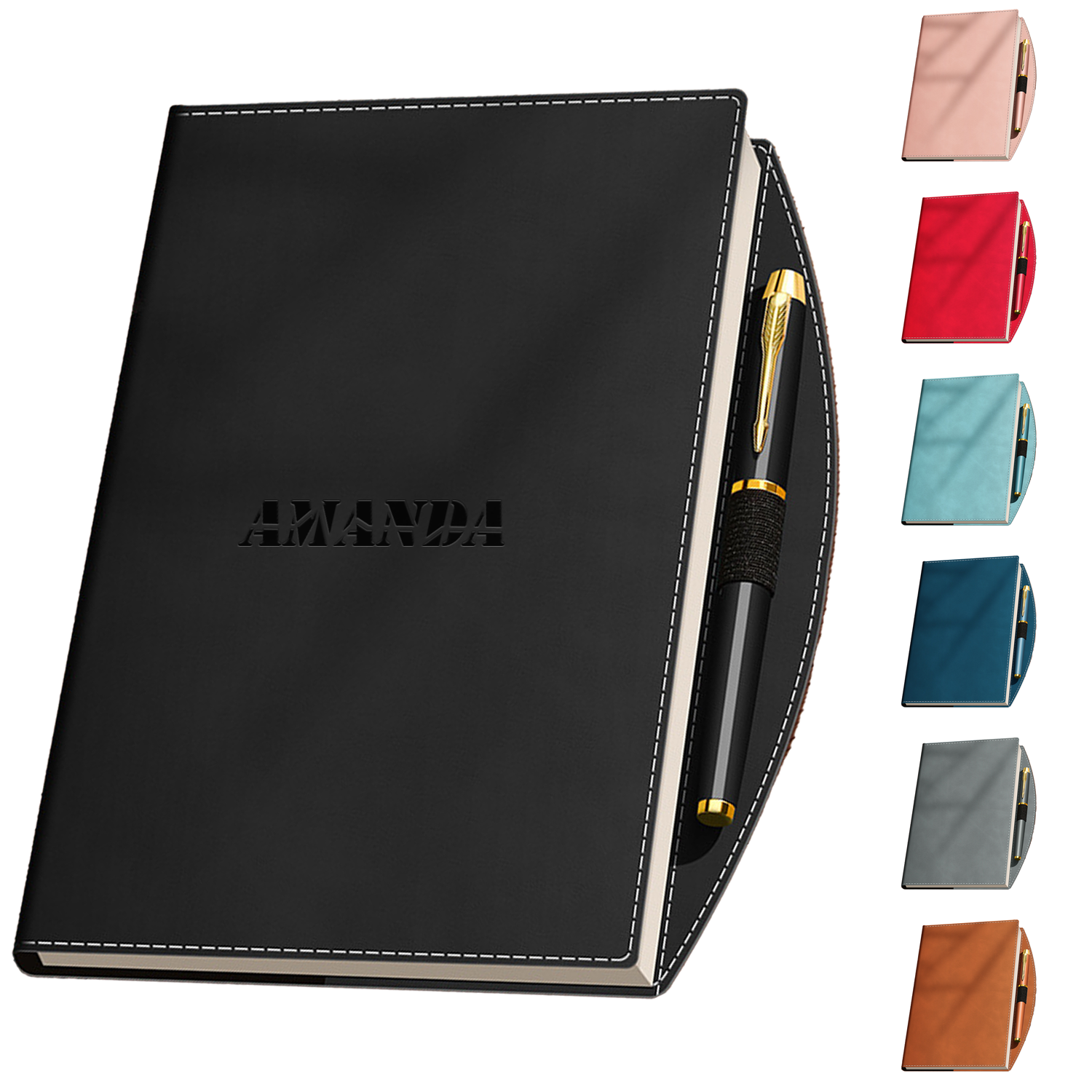A5 PU Cover Business Notebook