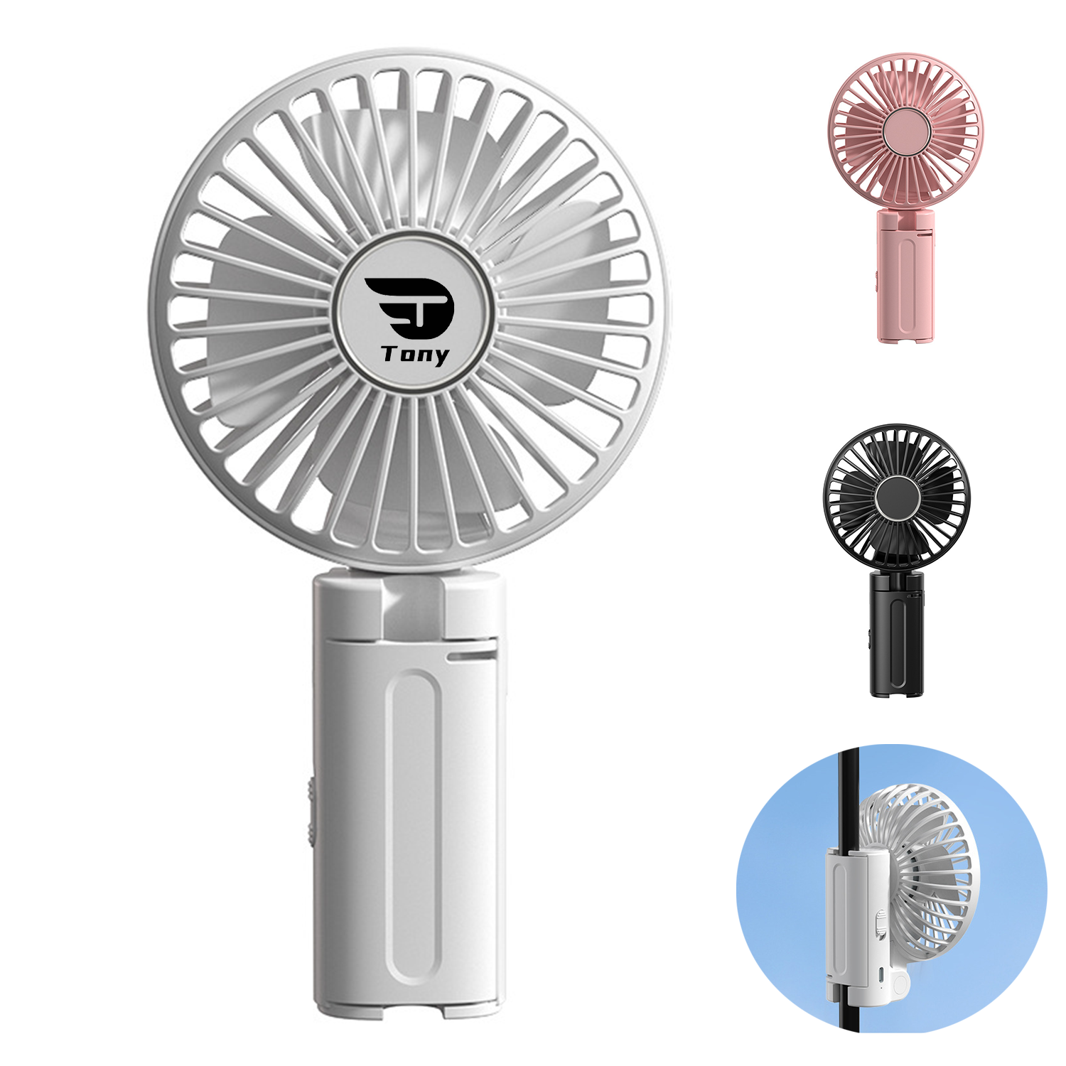 USB Foldable Clip Umbrella Fan