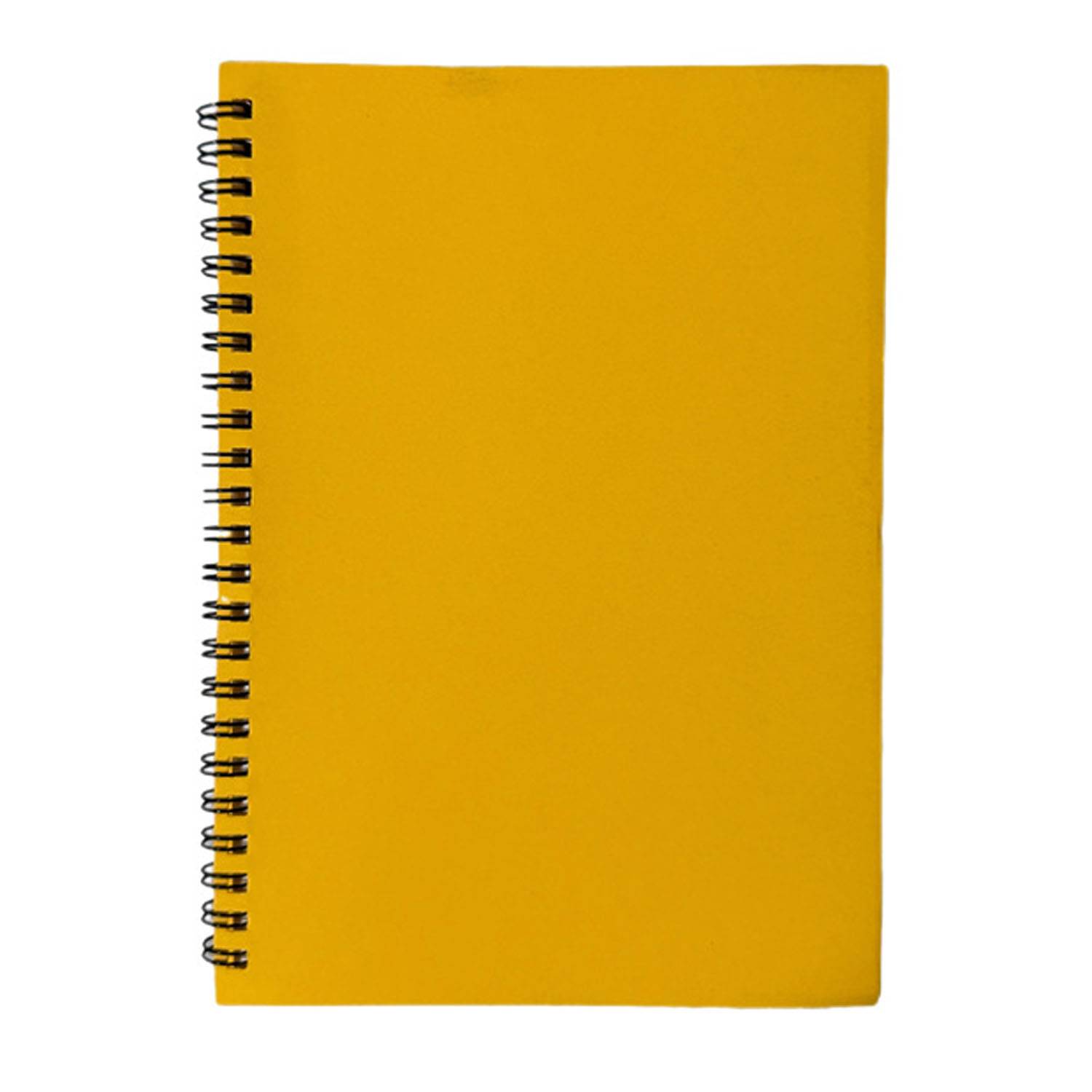 Spiral Bound Solid Color Lined Notebook - Image 8