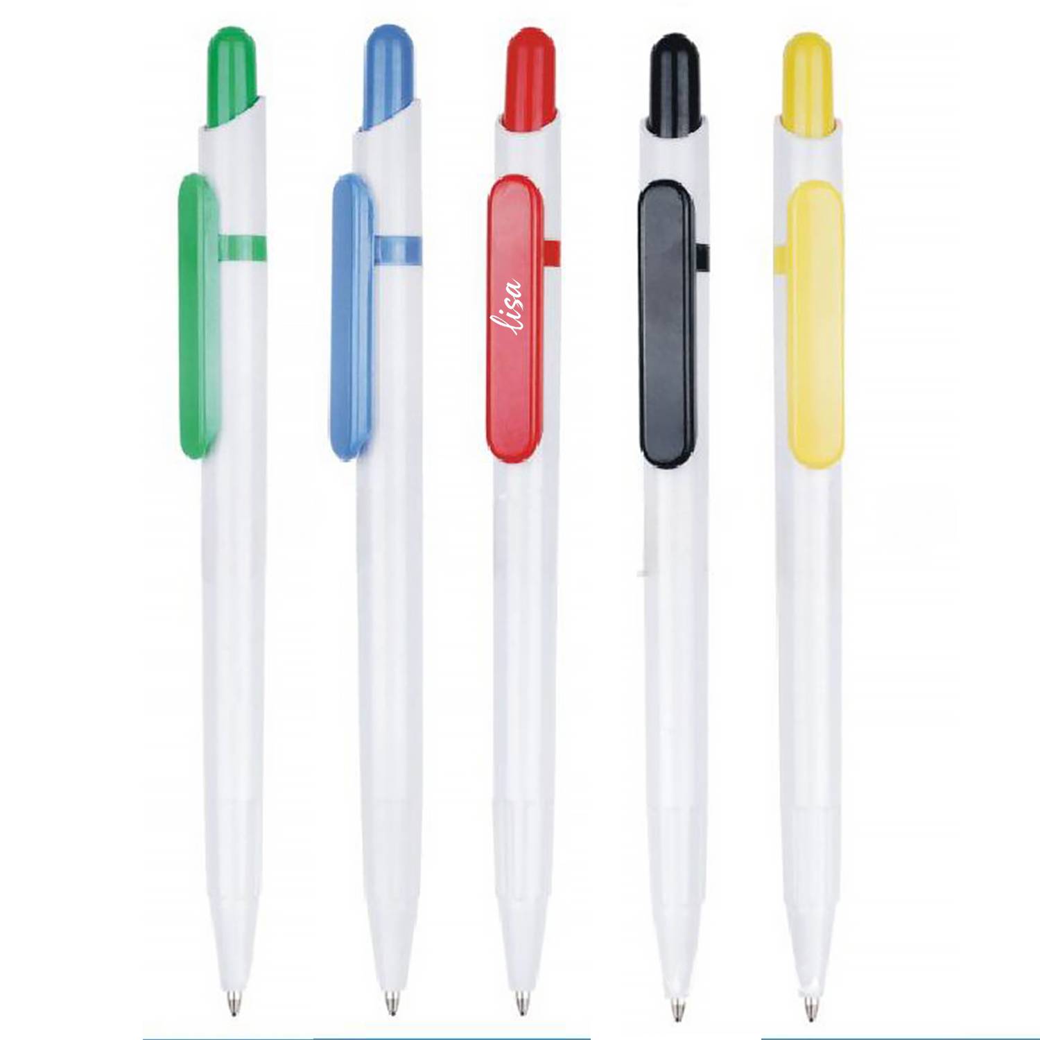 Plastic Click Ballpoint Pen