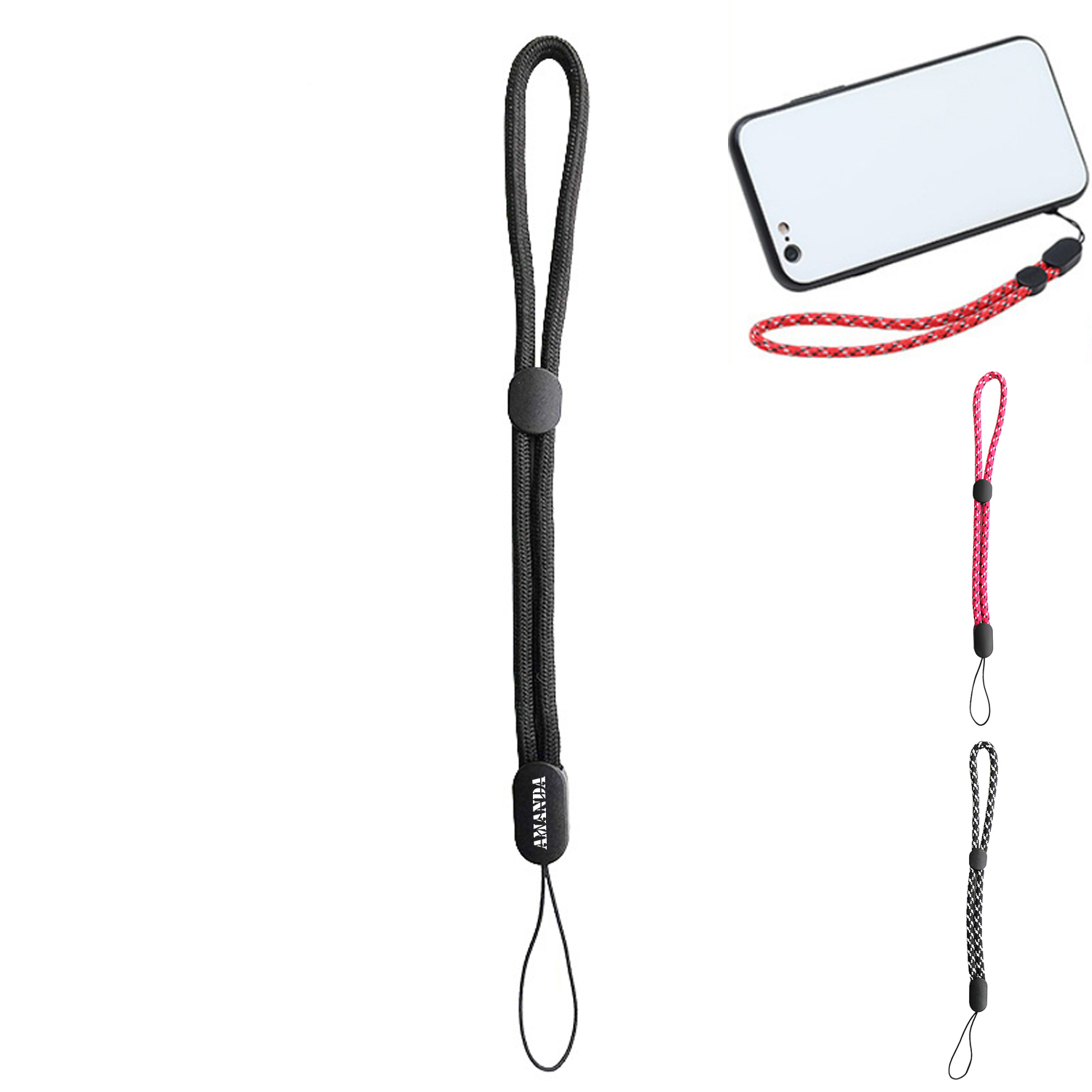 Nylon Adjustable Hand Wrist Strap Lanyard