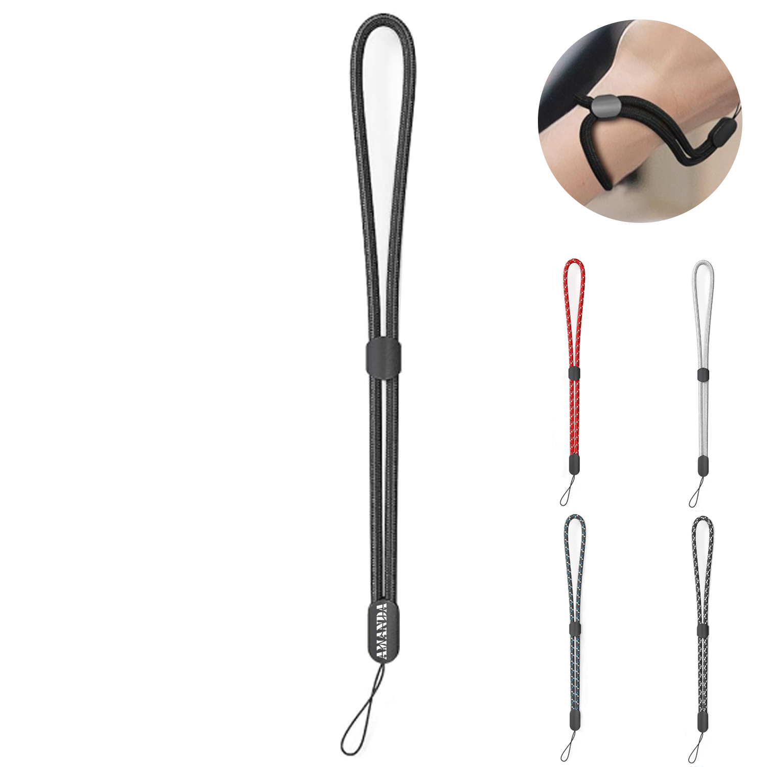 Universal Adjustable Nylon Phone Lanyard