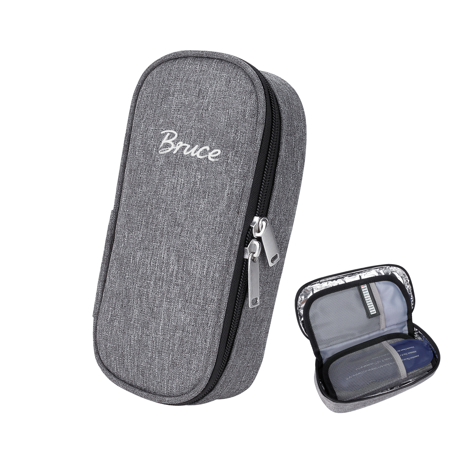 Portable Insulin Cooler Travel Bag with Ice Pack