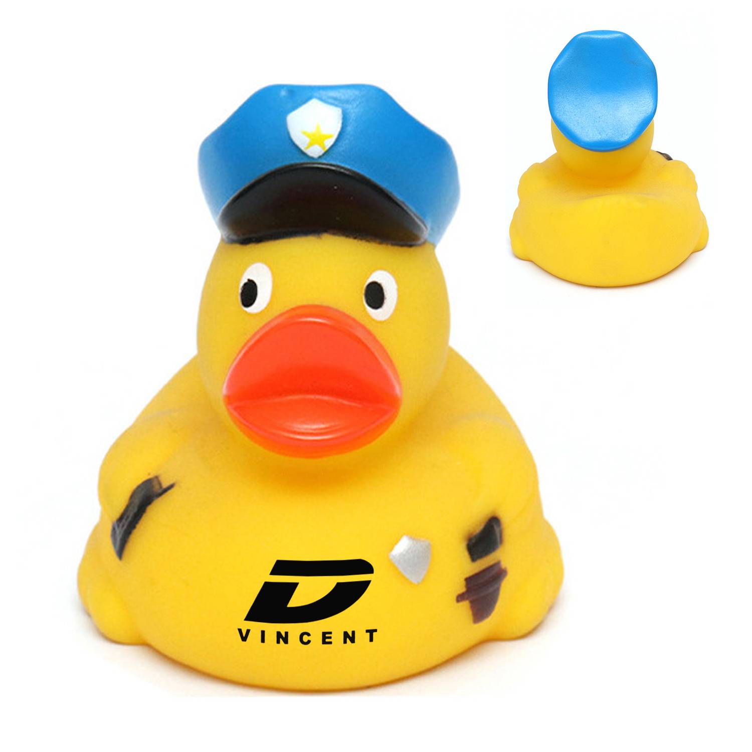 PVC Police Duck Stress Reliever