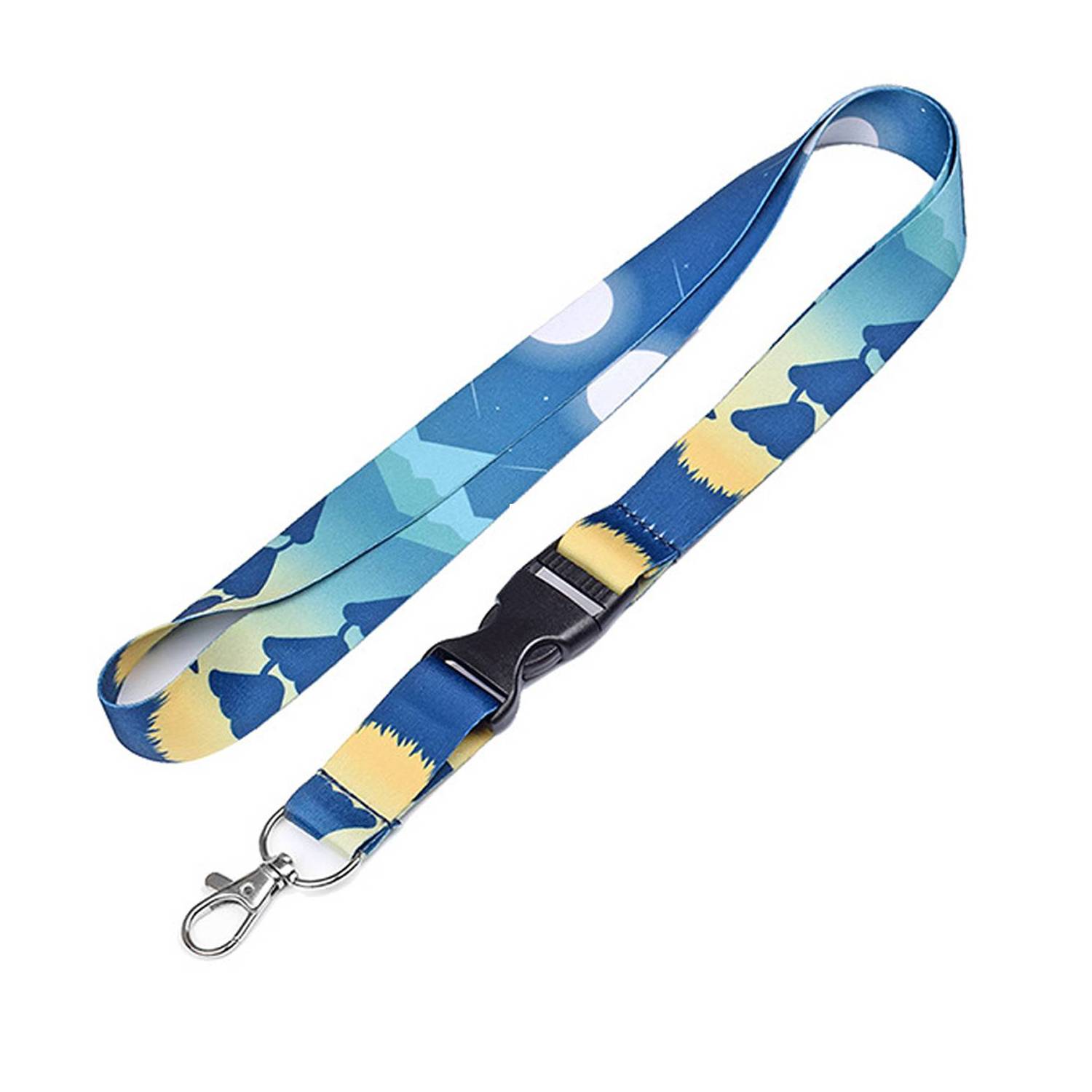 Neck Polyester Lanyards w/ Lobster Clip