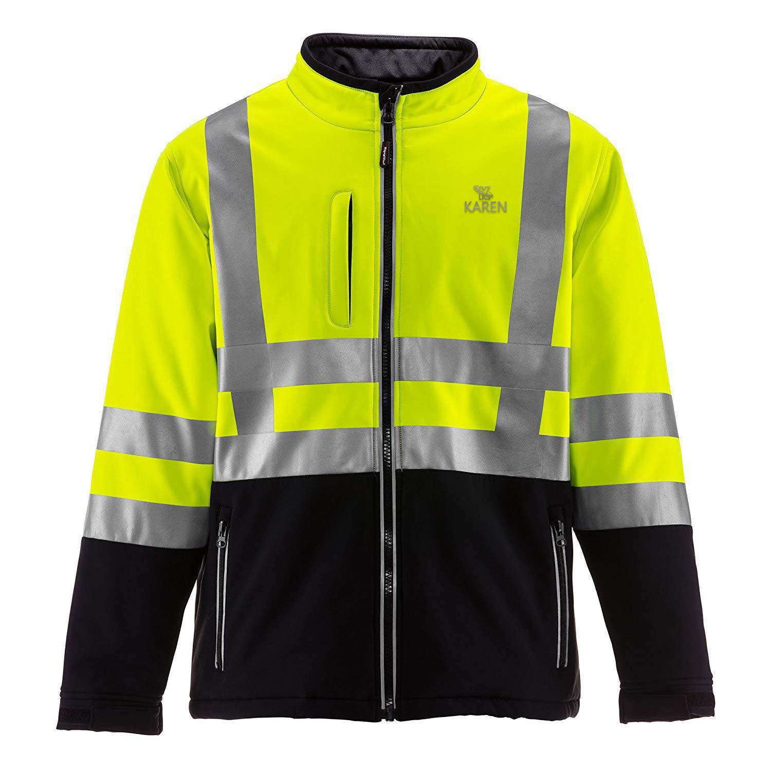 Waterproof Outdoor Polyester Reflective Jacket