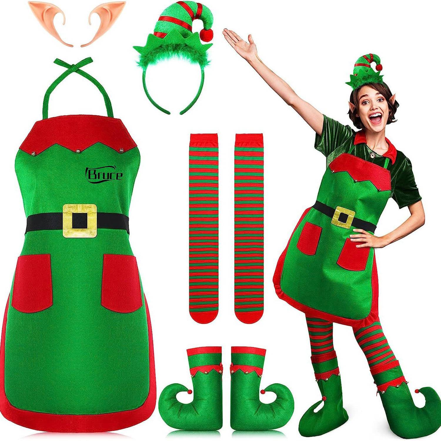 Felt Christmas Elf Set