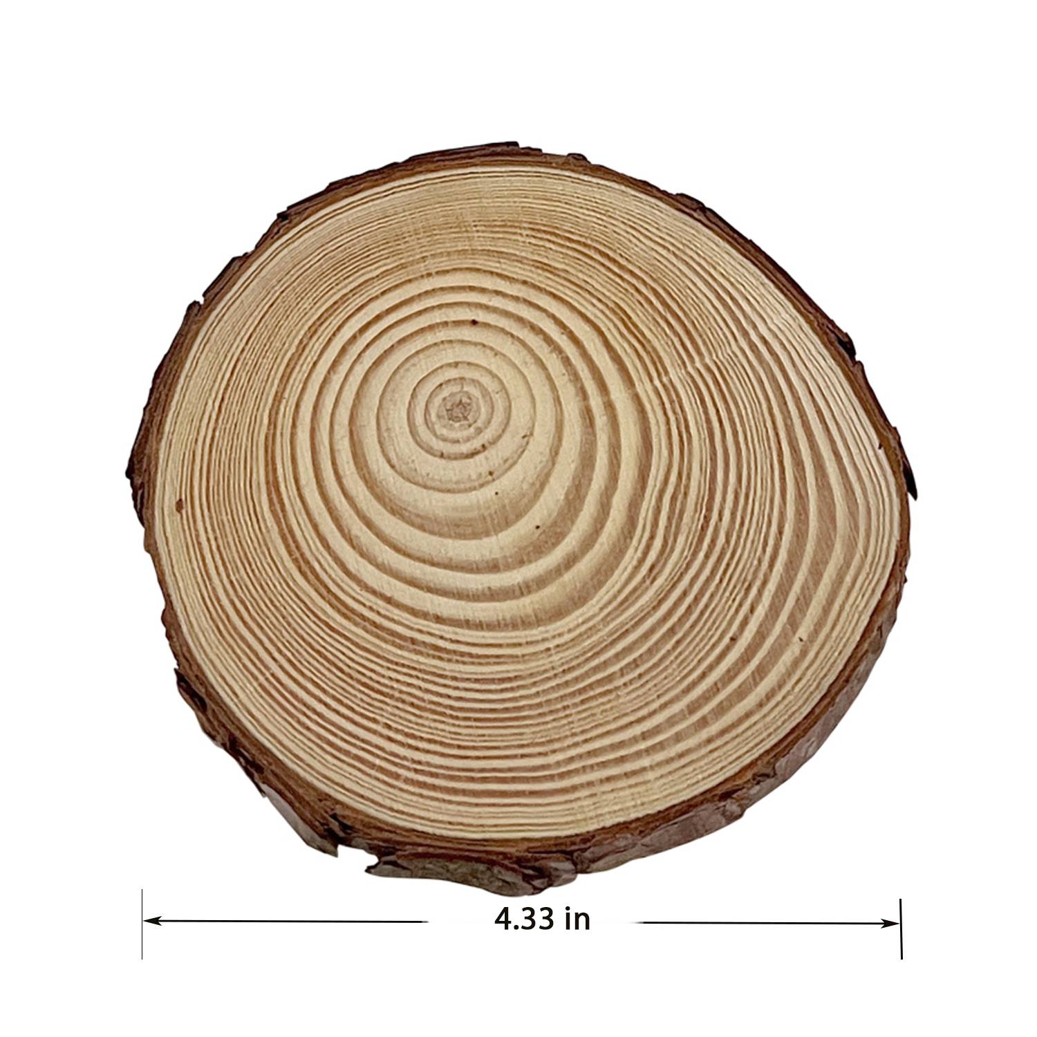 Natural Pine Wood Coasters for Household Kitchen - Image 5