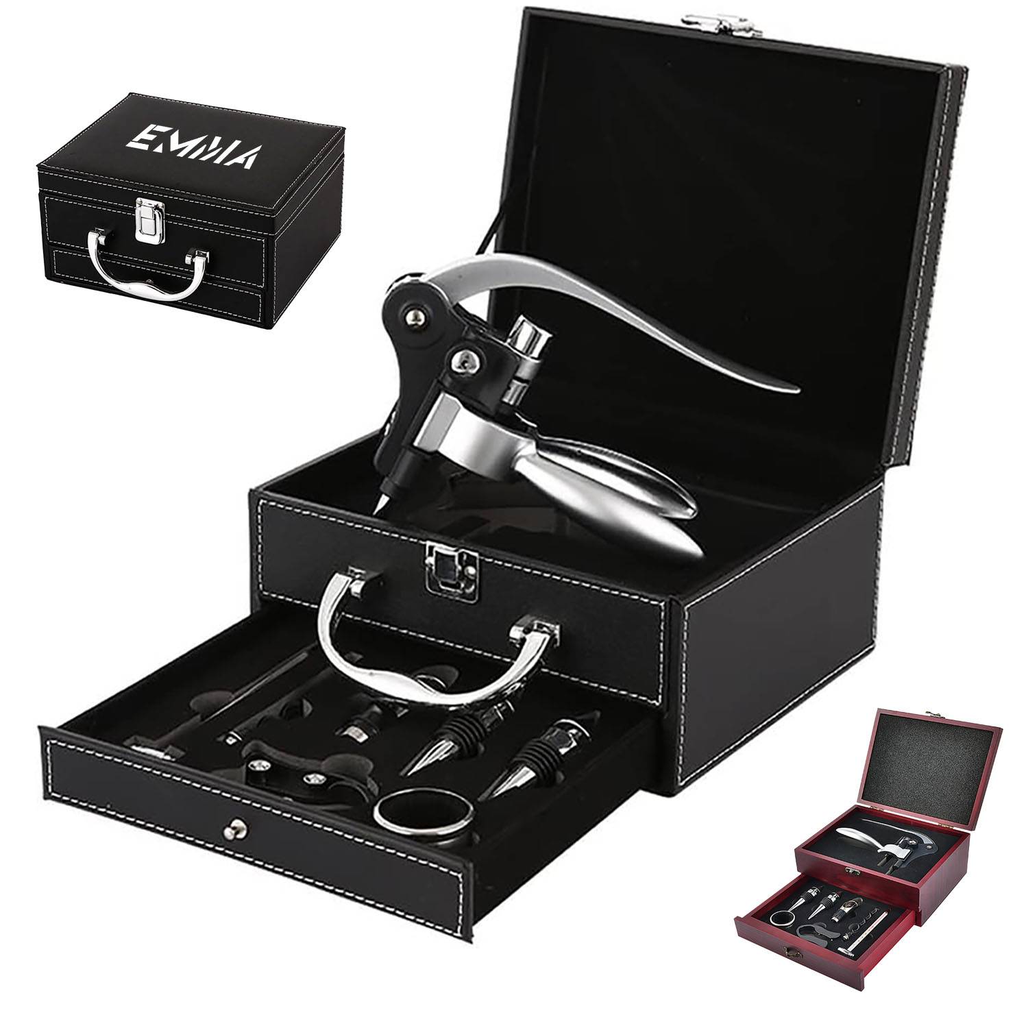 Rabbit Corkscrew Wine Bottle Opener Set for Restaurant