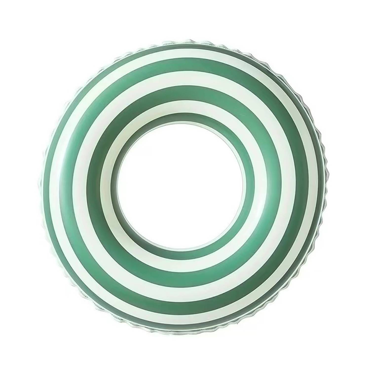 Summer Retro Striped Inflatable Swim Ring w/ Thickened PVC - Image 7