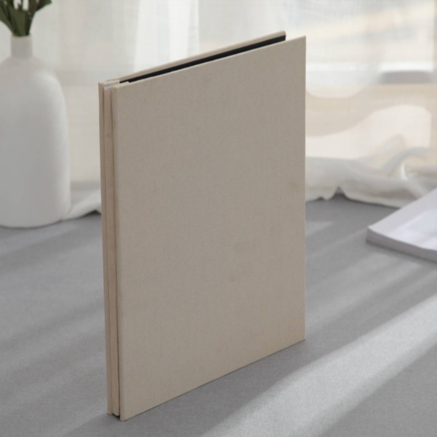 Simple Linen Self-Adhesive Film Album - Image 3