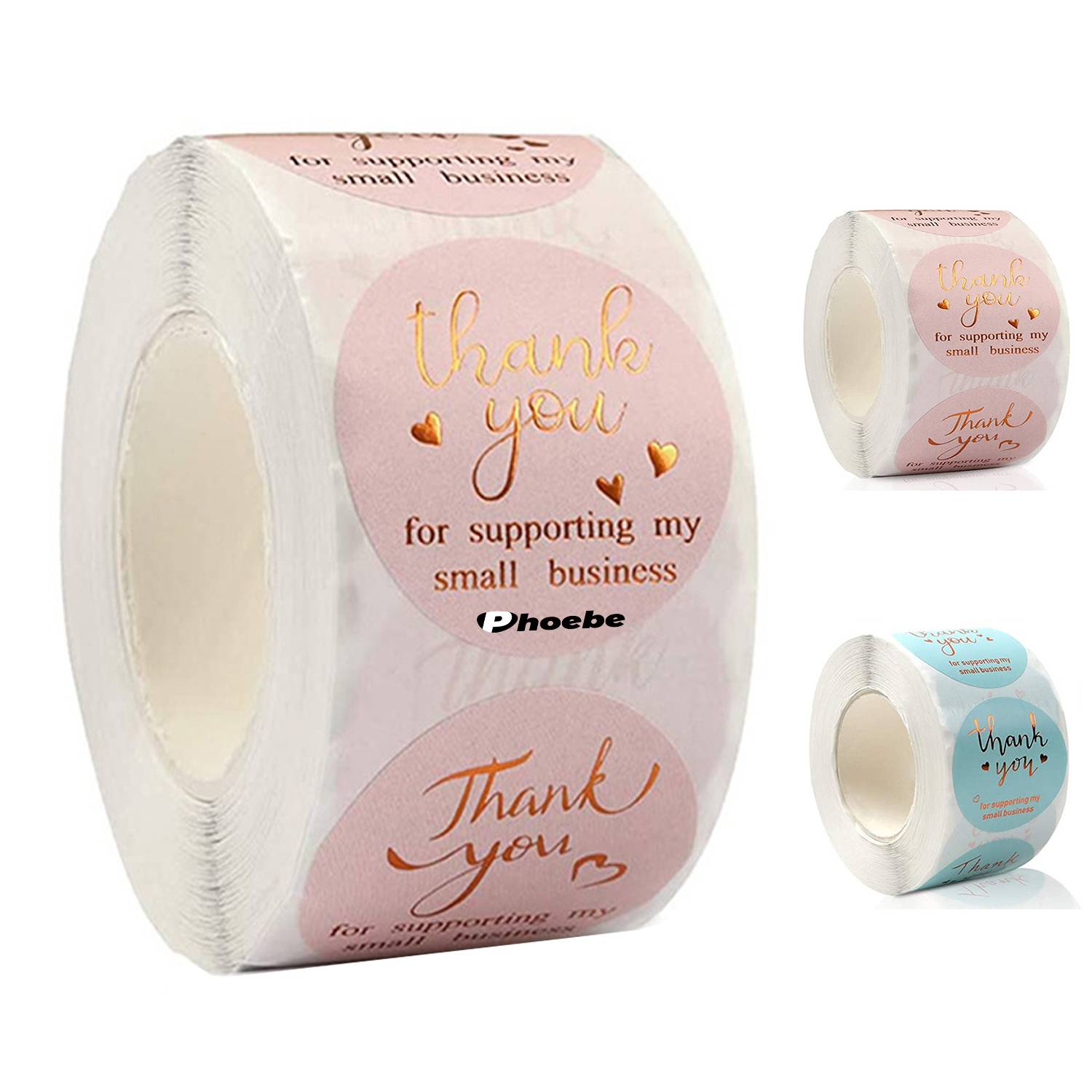 Thank You Adhesive Label Stickers