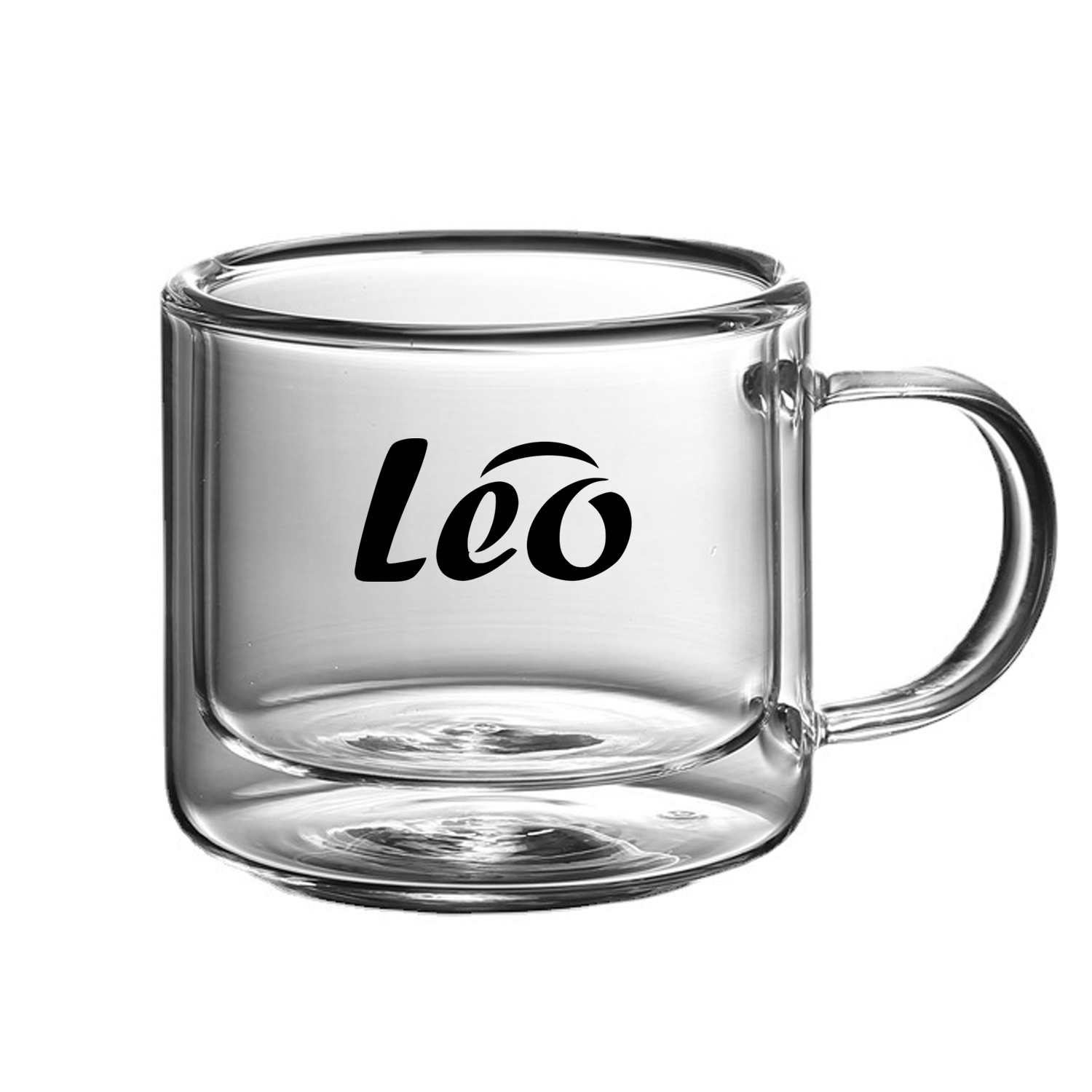 8Oz double-layer glass insulated coffee cup