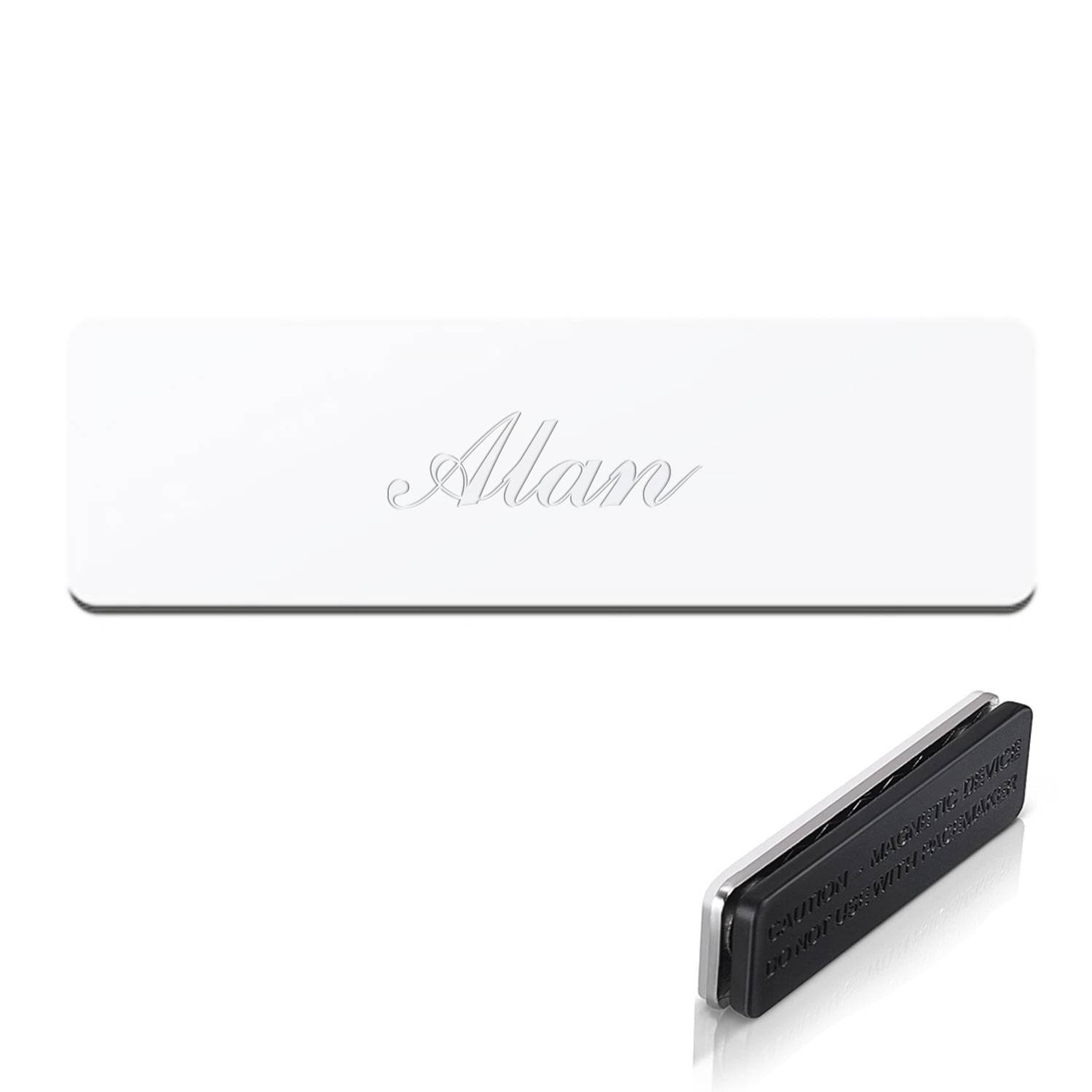 Magnetic - Backed Colorful Name Badges