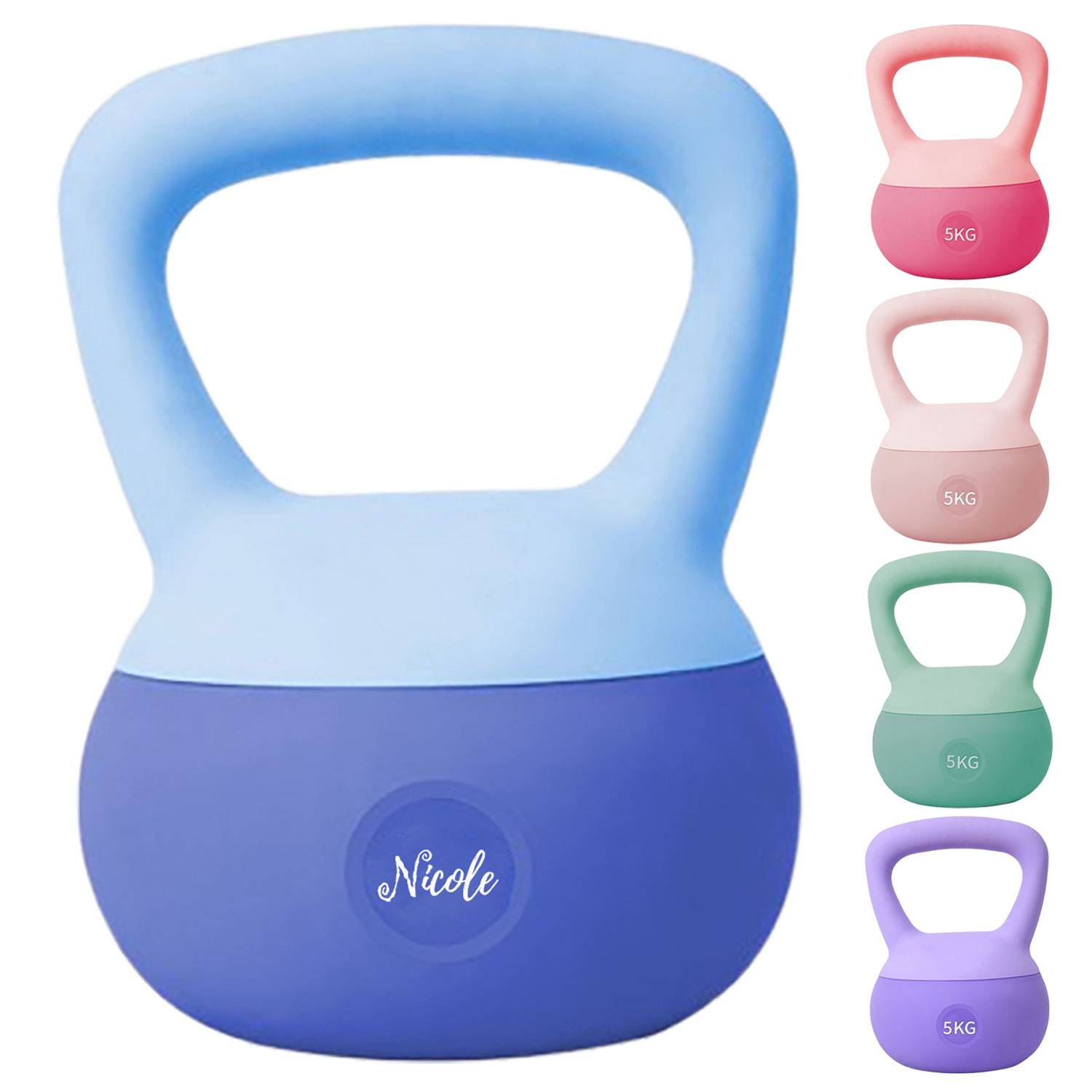 10Lb Dumbbells Lifting Pot Strength Training Kettlebells