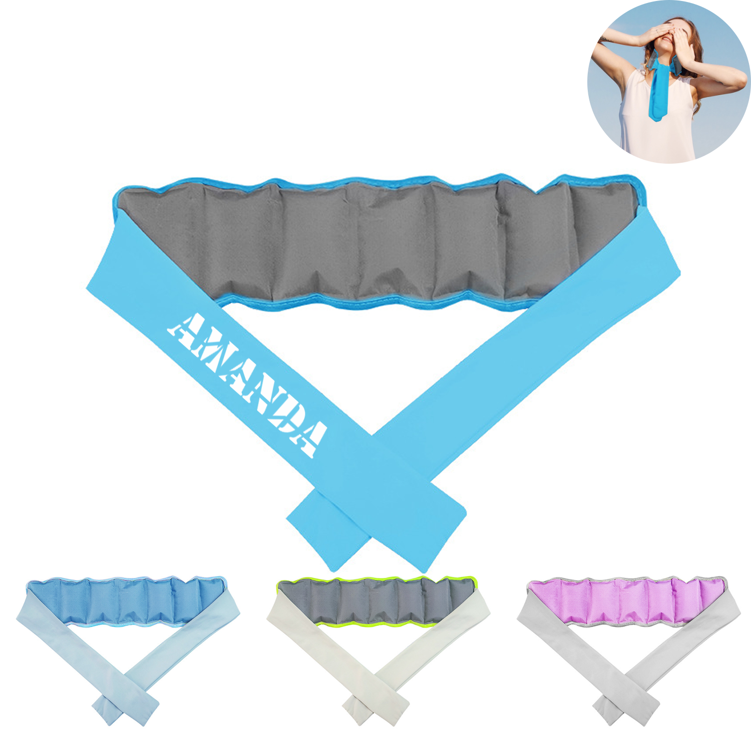 Sport Reusable Neck Cooling Ice Towel