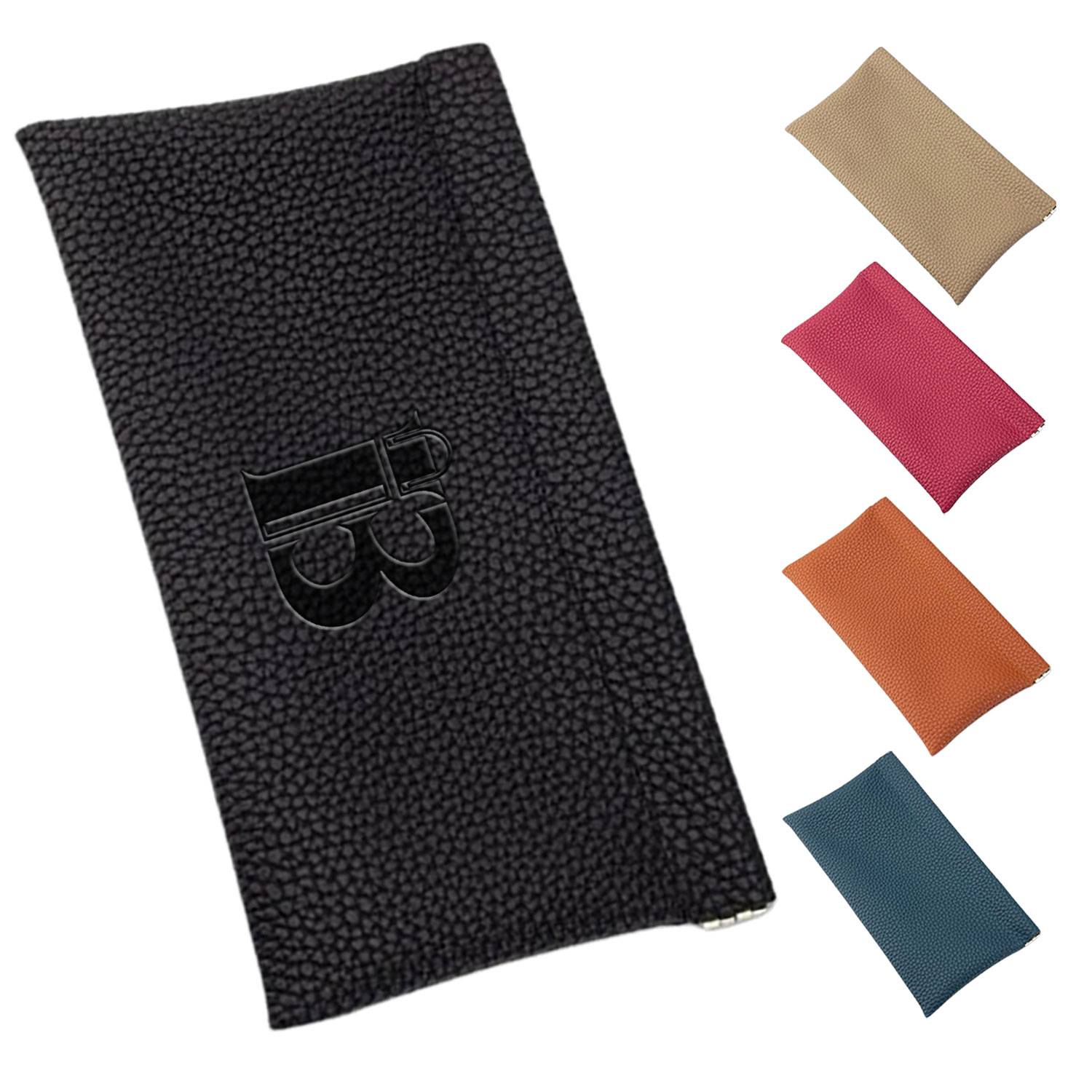 Large-Capacity Pu Leather Clutch Coin Purse