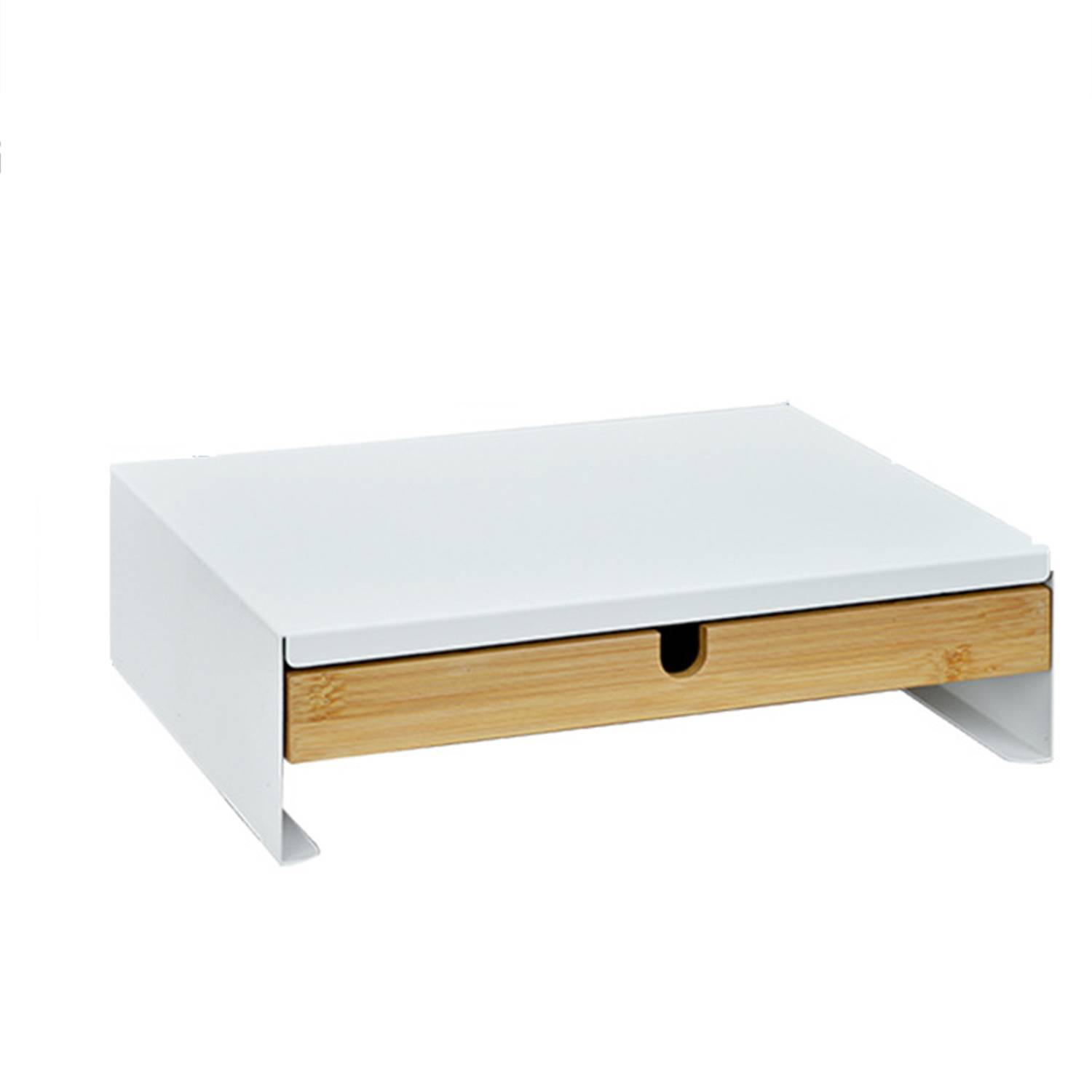 Ergonomic Monitor Stand Riser w/ Drawer