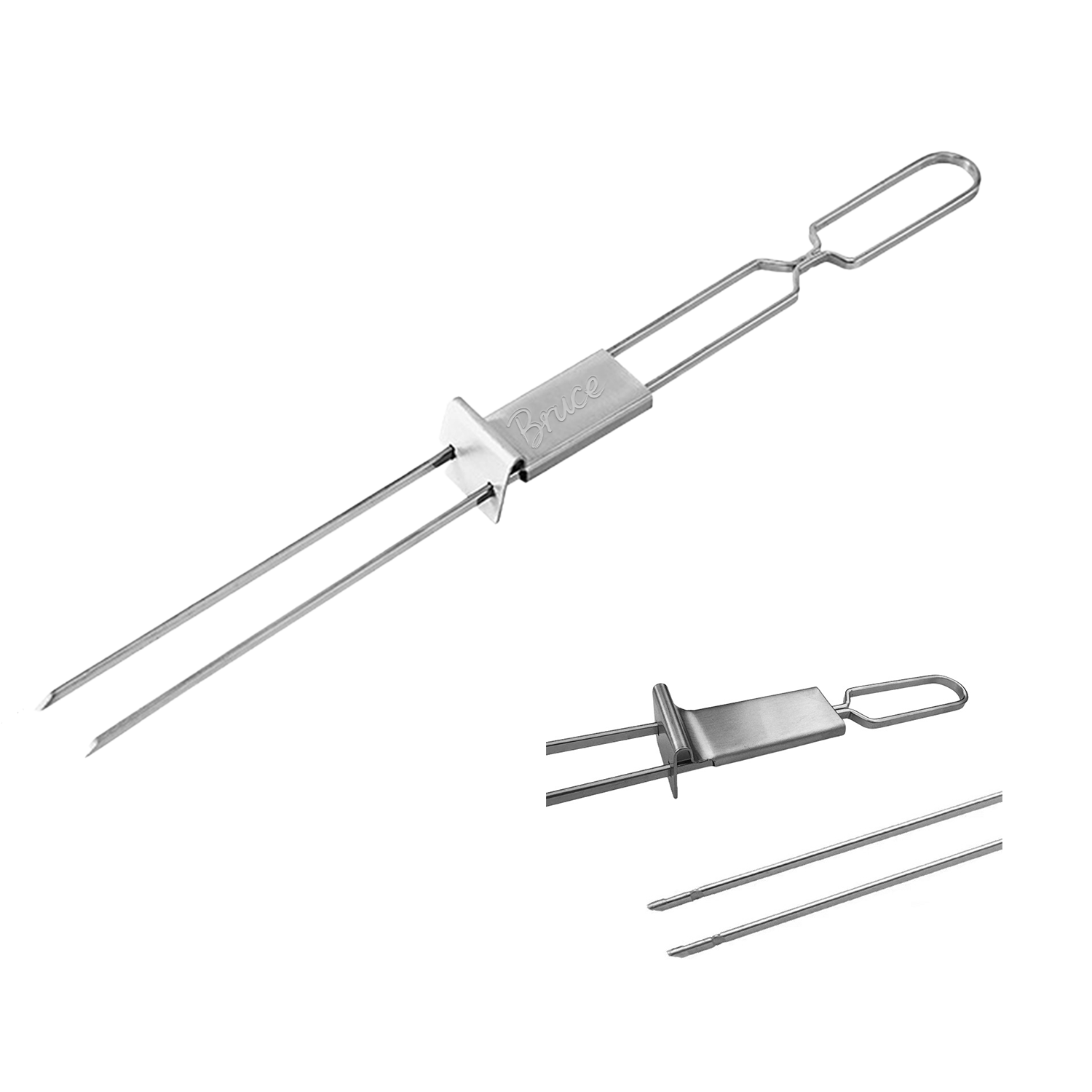 Stainless Steel Barbecue Skewers