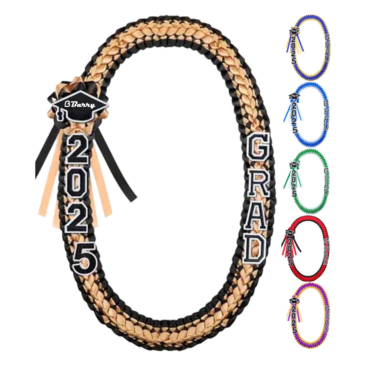 2025 Two Tone Handwoven Graduation Garland