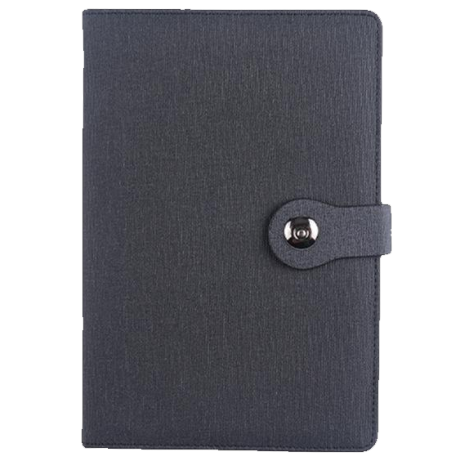 Magnetic Closure Linen Covered Notebook - Image 5