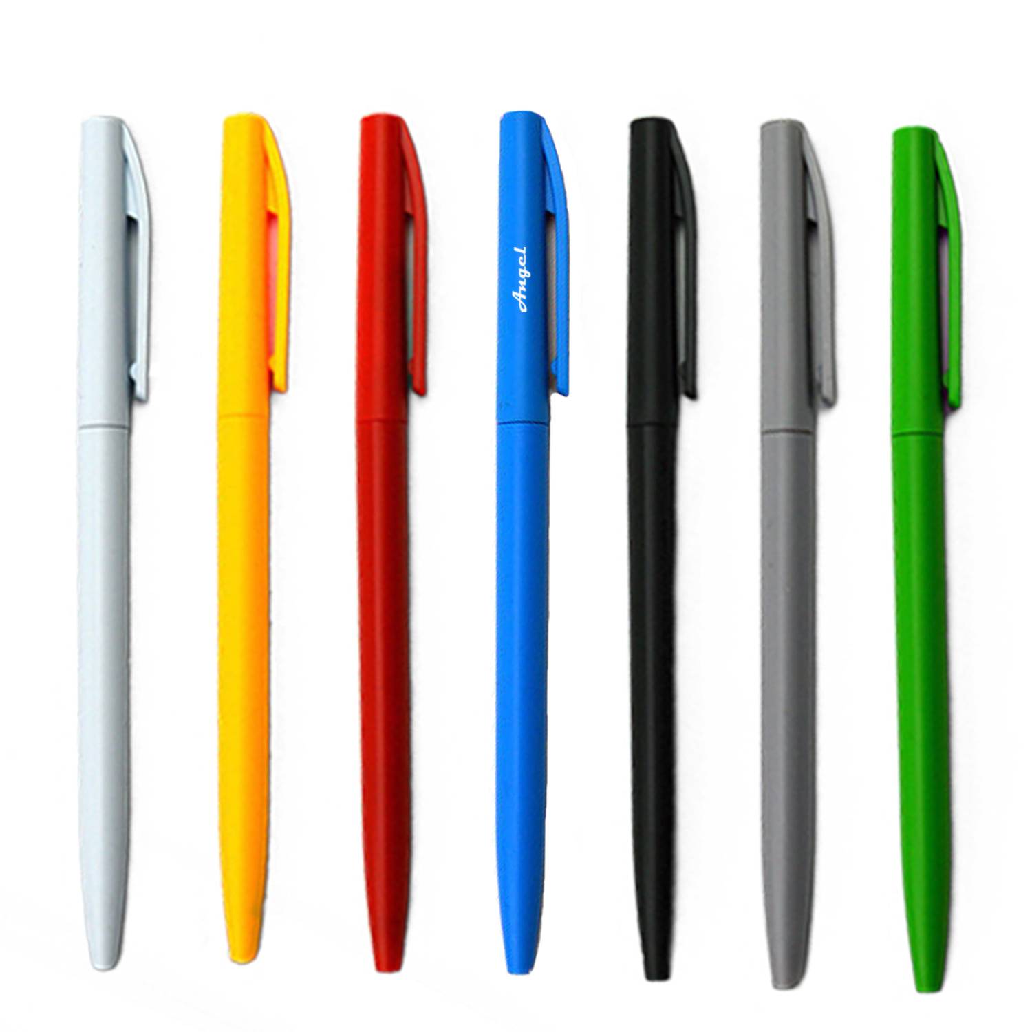 Plastic Retractable Candy Color Ballpoint Pen