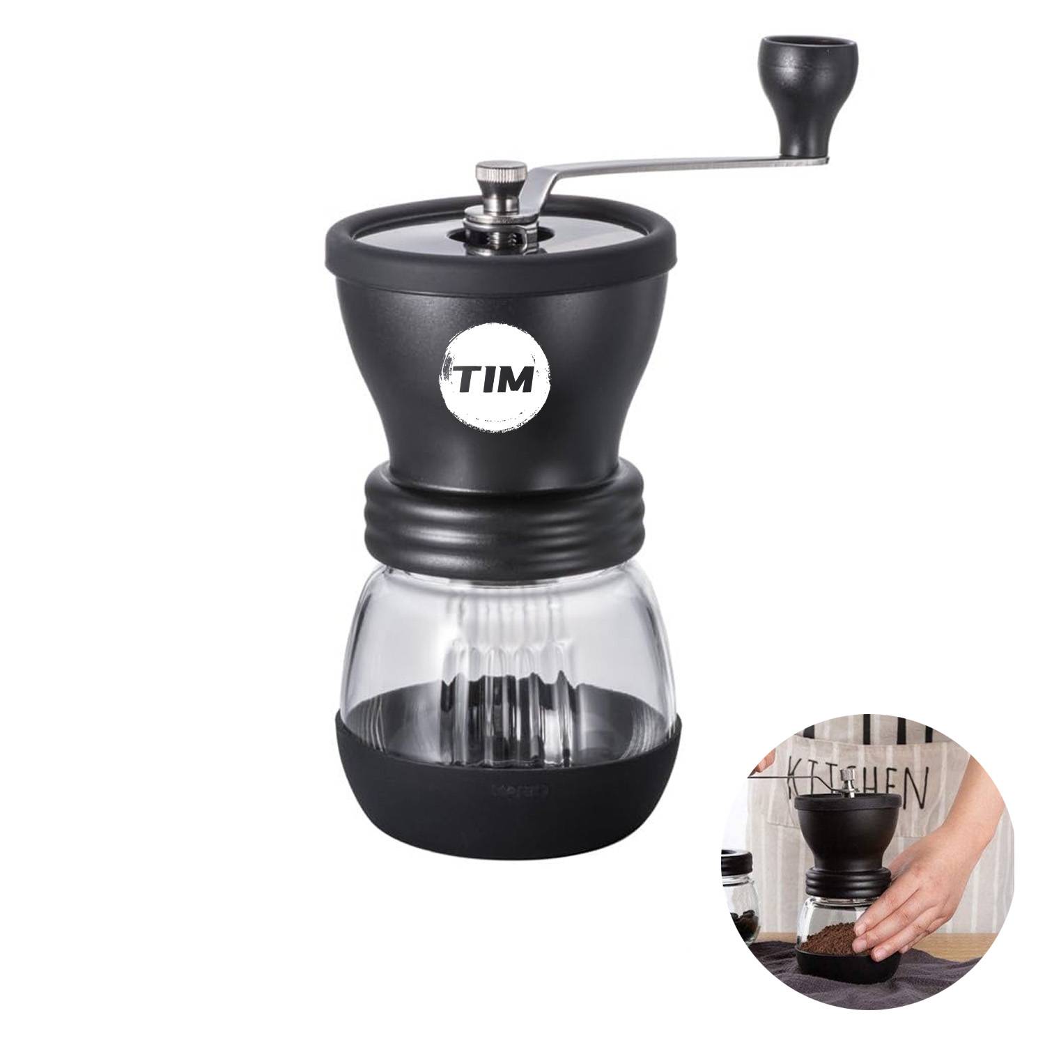 Manual Coffee Grinder W/Ceramic Burr