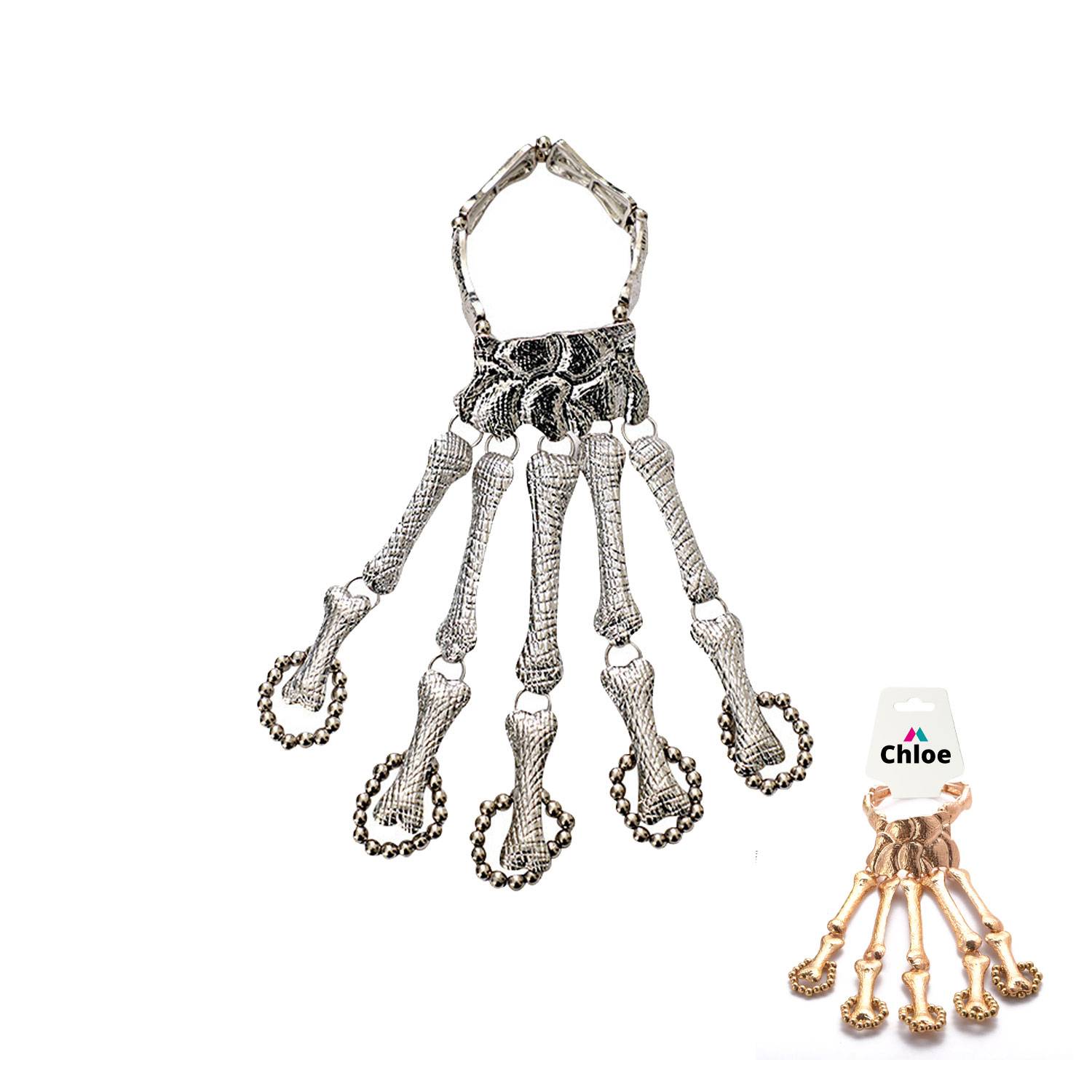 Metal Skeleton Bracelet