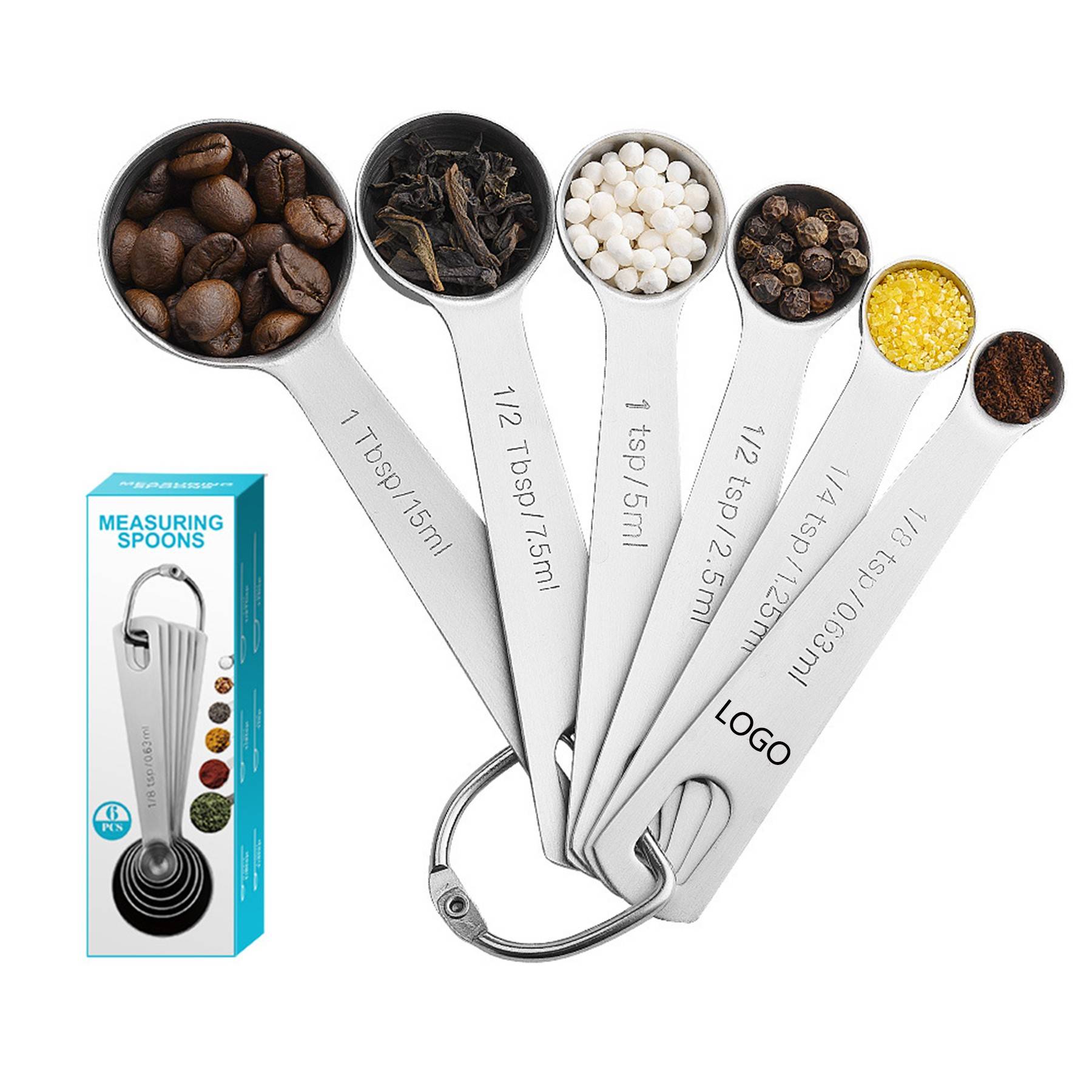 Stainless Steel Measuring Spoons Set