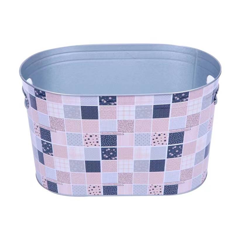 Oval Ice Bucket Cooler Beverage Tub - Image 4