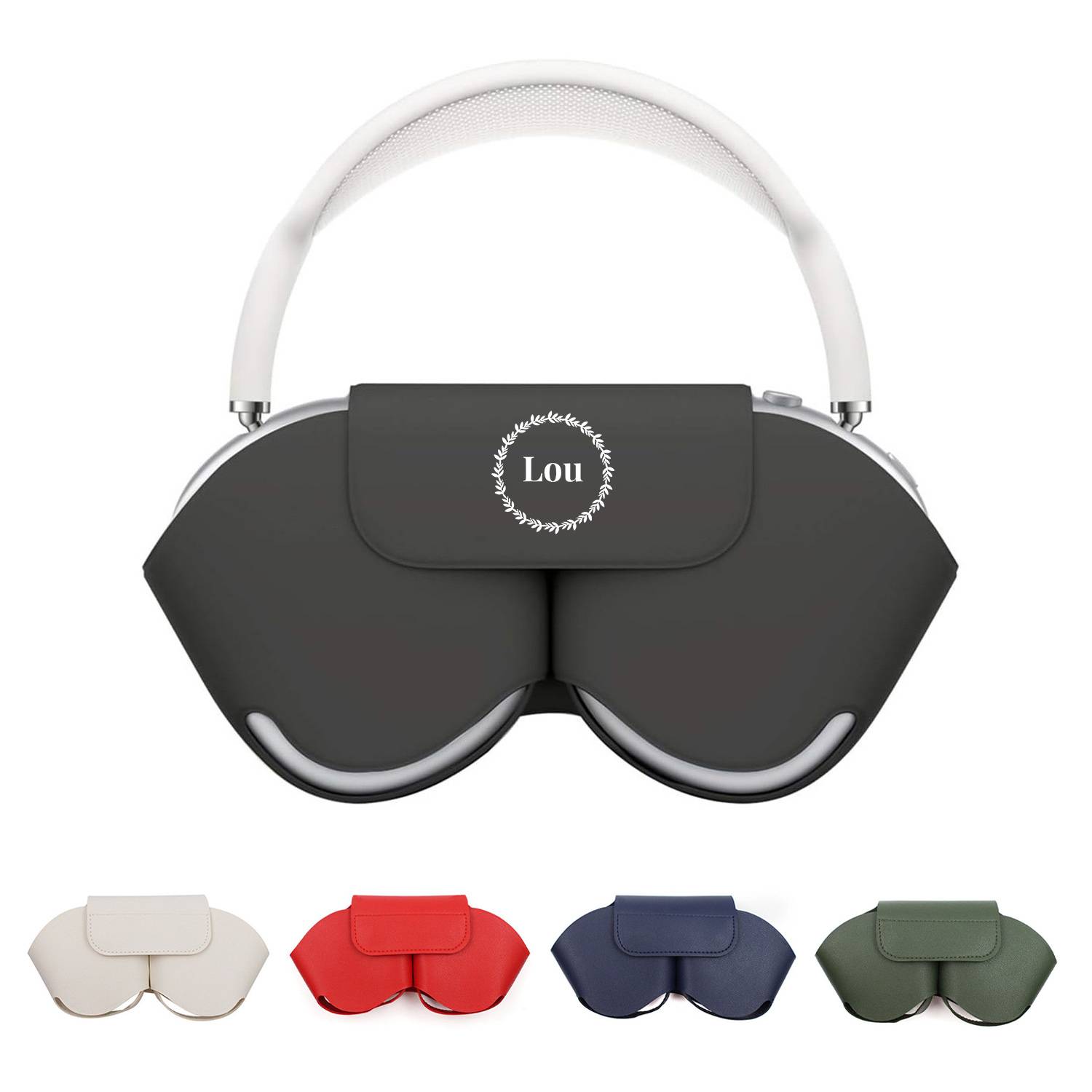 Bluetooth Headphones Leather Case