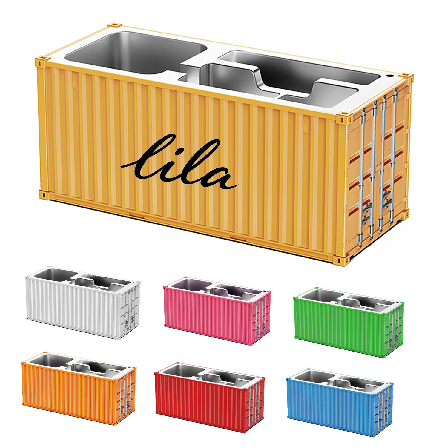 Container Style Office Desk Organizer