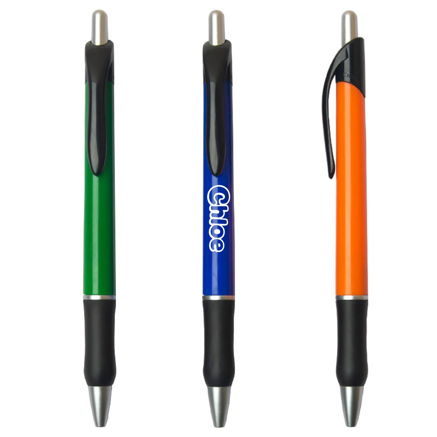 Plastic Retractable Ballpoint Pen
