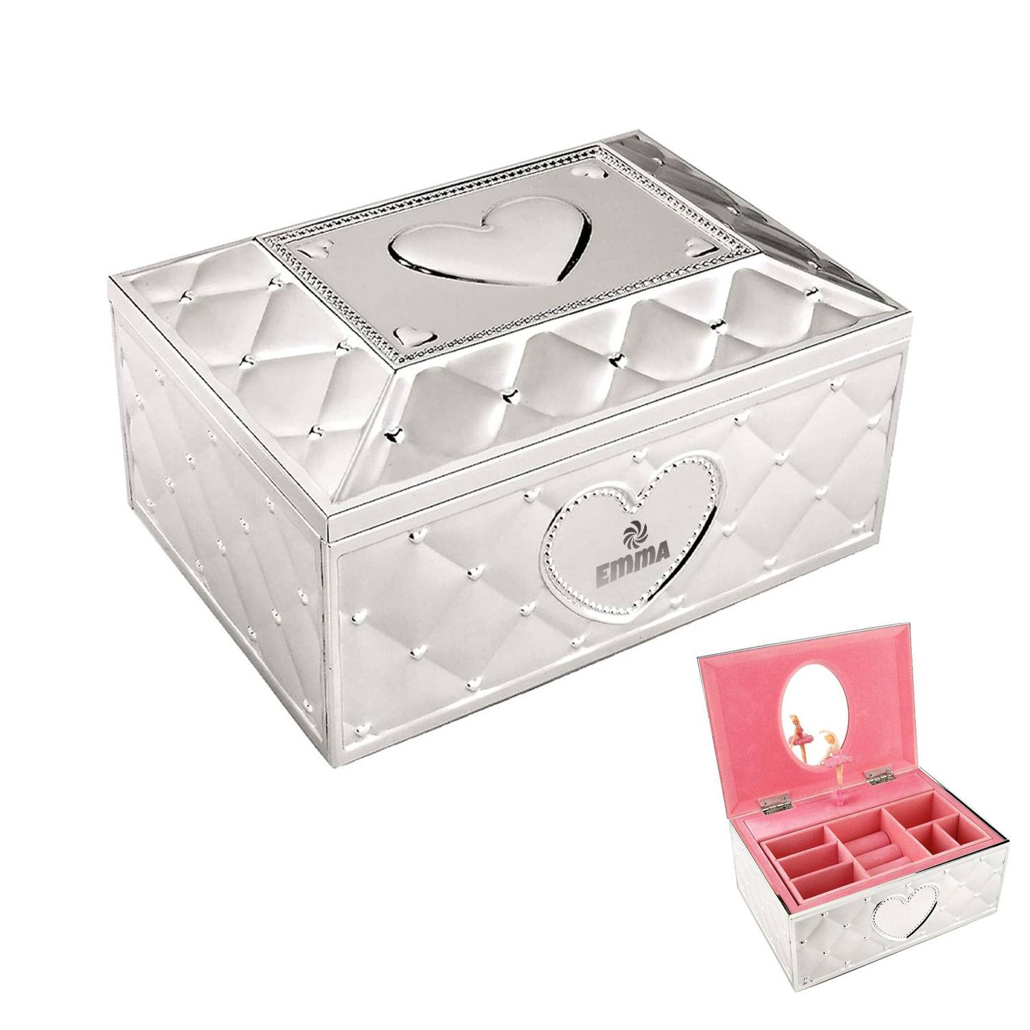 Musical Jewelry Organizer Box