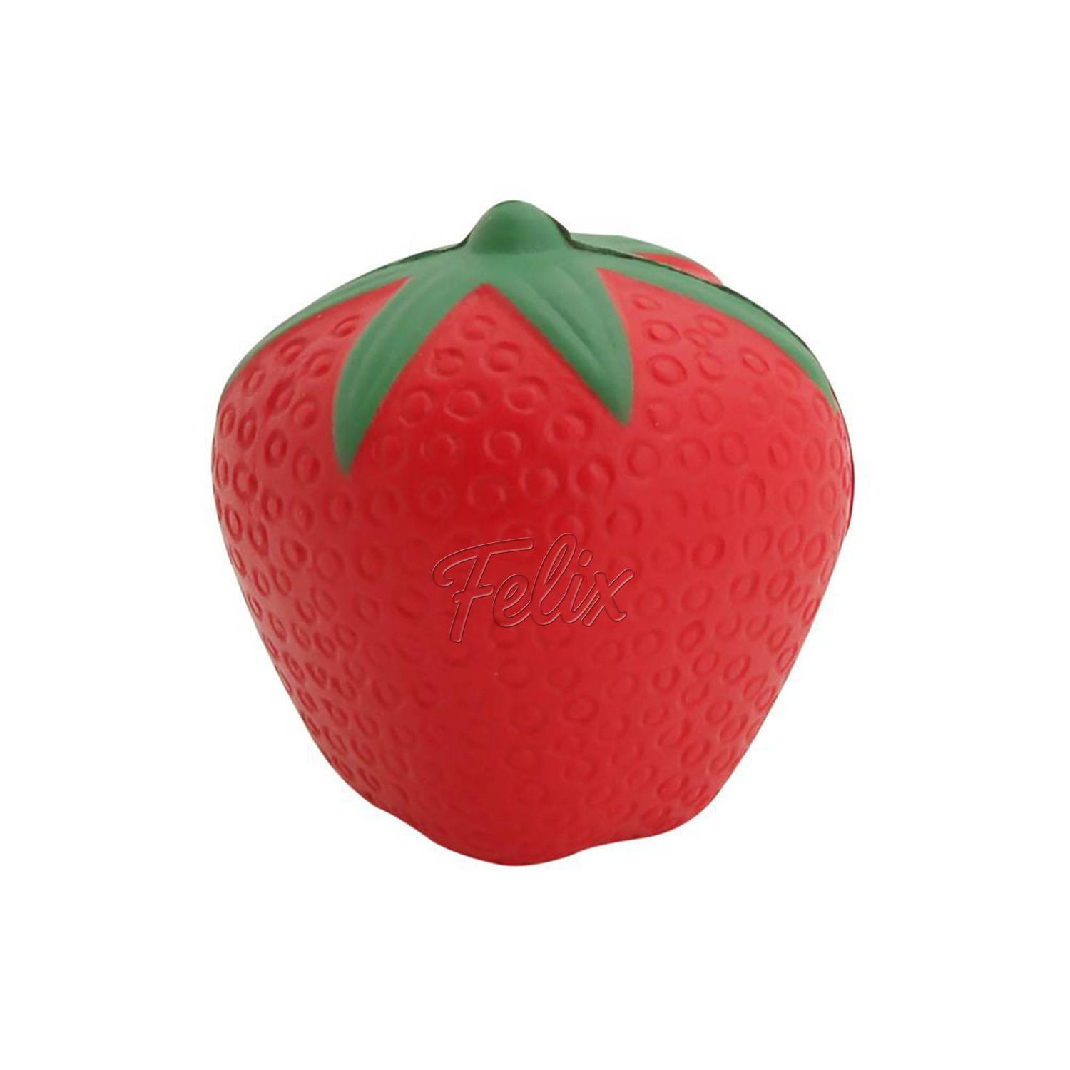 PU Foam Strawberry Stress Reliever Squeeze Toy