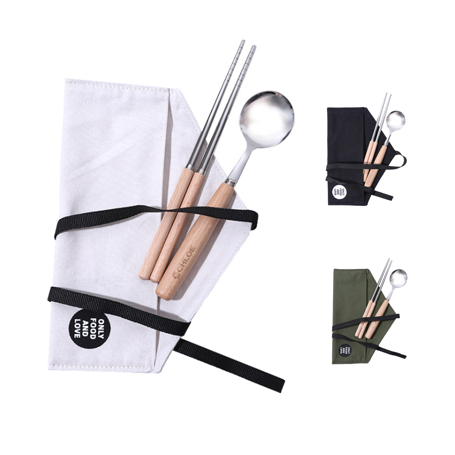 Pocket Portable Cutlery Bag Simple Ins Style