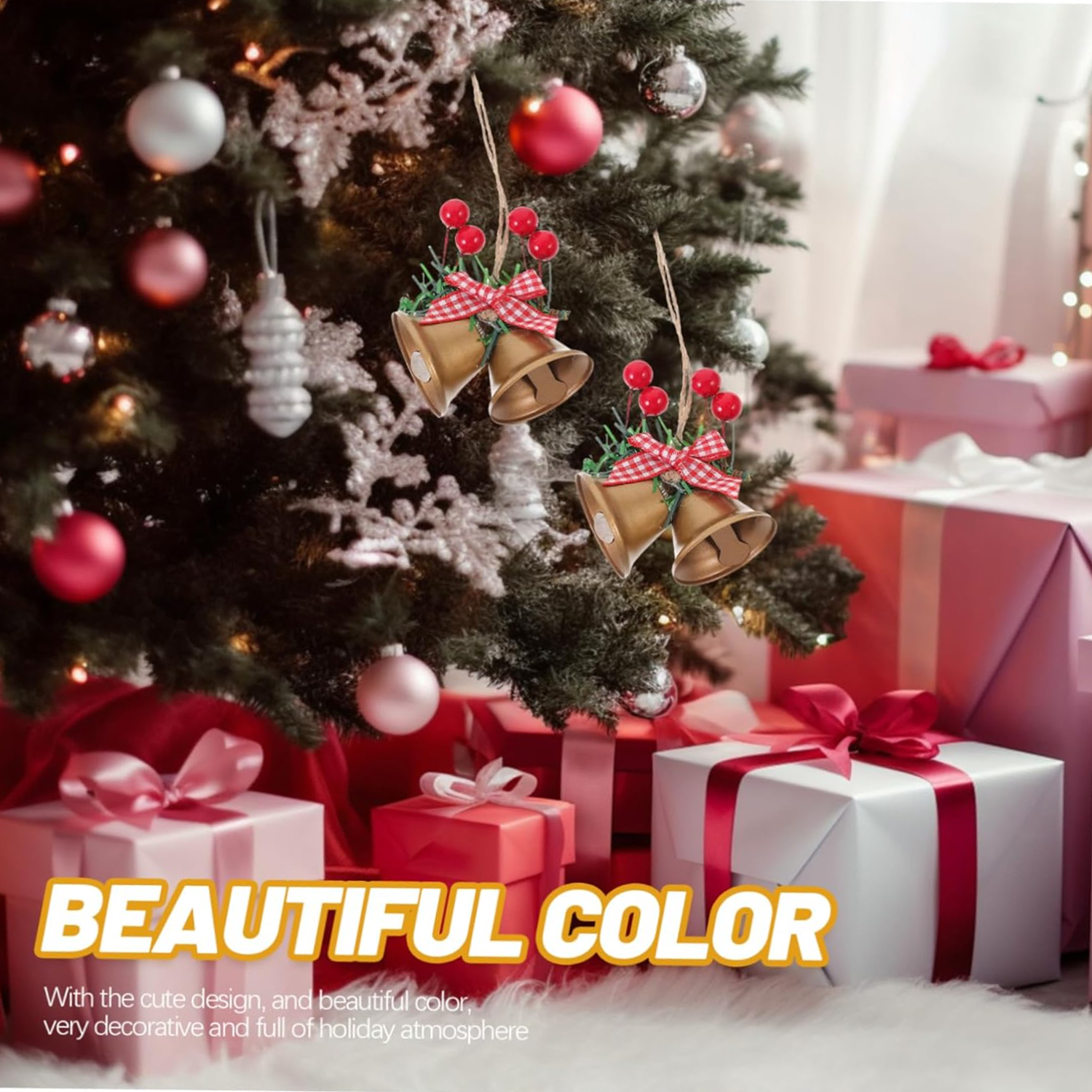 Christmas Bell Hanging Ornament Decorative - Image 4