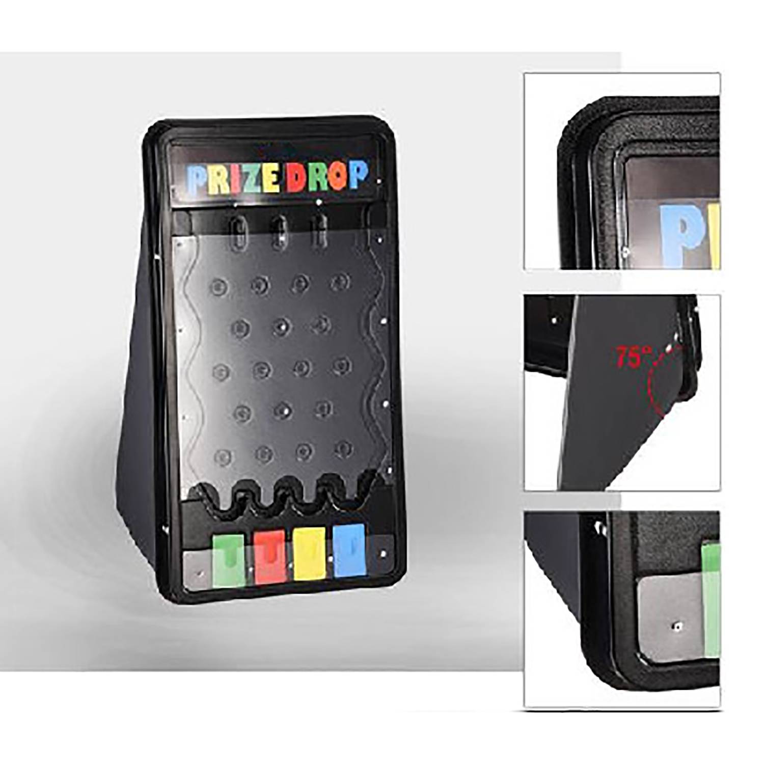 Mini Plastic Prize Drop Game Board w/ 8 Pucks - Image 6