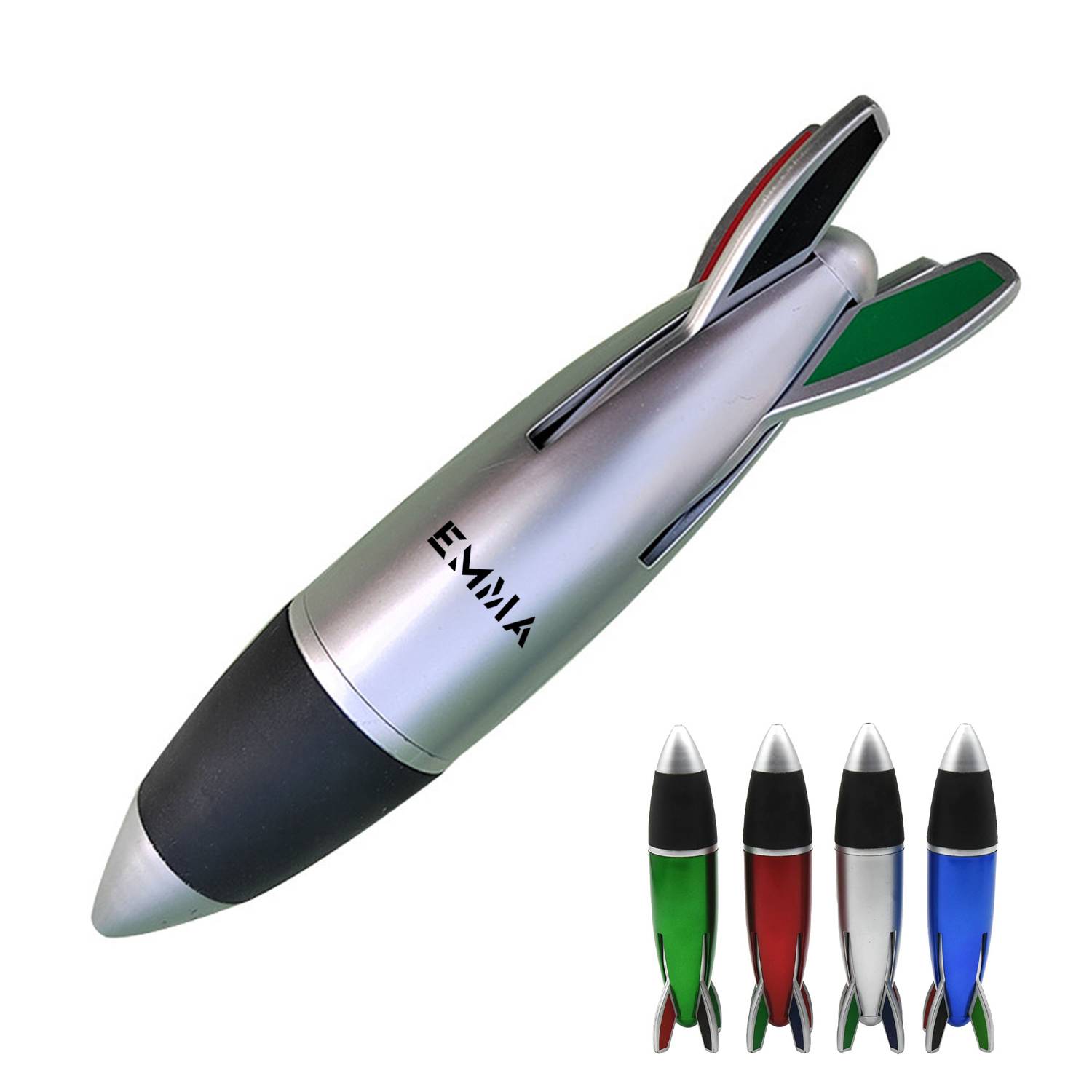 4-Color Retractable Ballpoint Pen for School Home Office