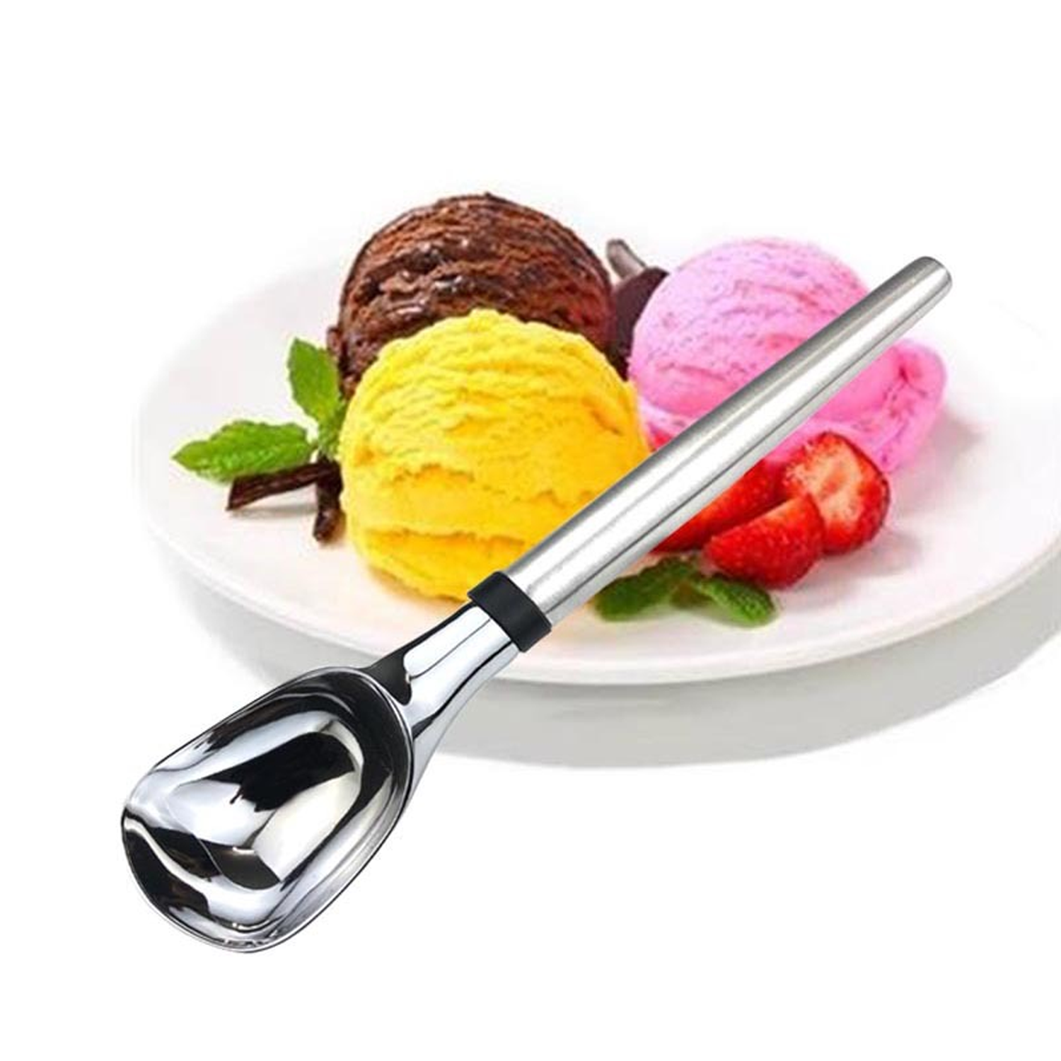 Heavy Duty Stainless Steel Ice Cream Scoop - Image 4