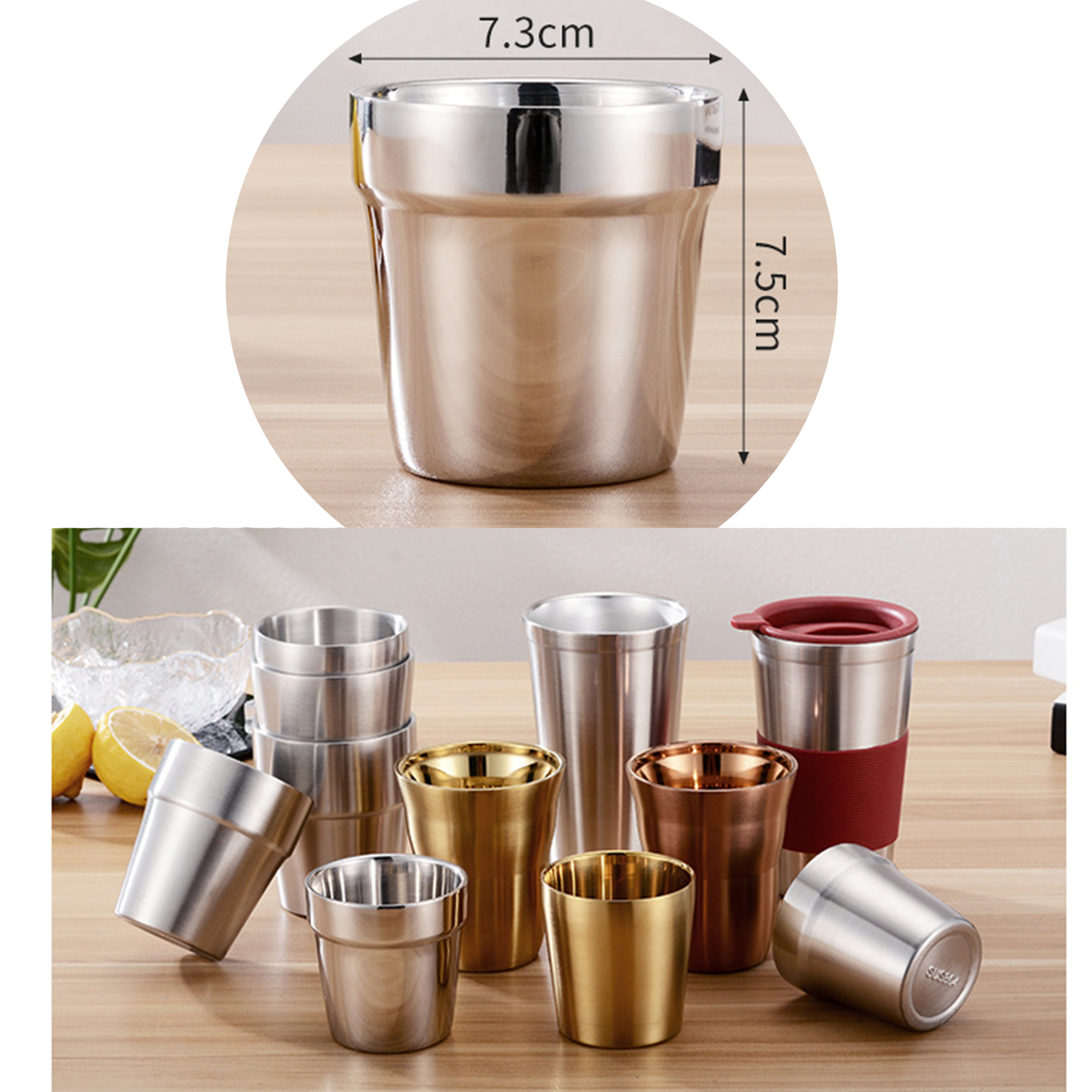 Stainless Steel Coffee Mug